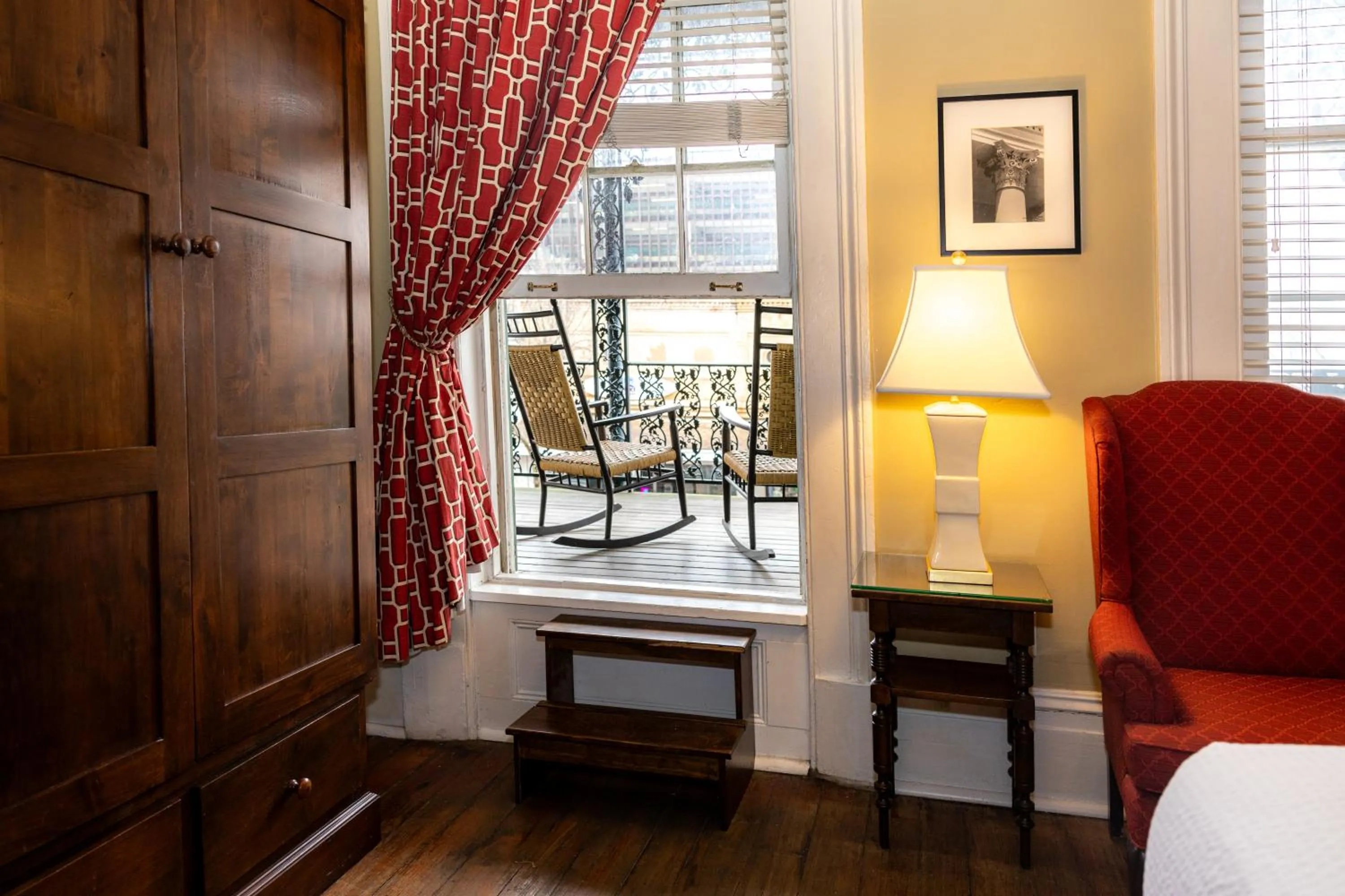 Balcony/Terrace in The Marshall House, Historic Inns of Savannah Collection