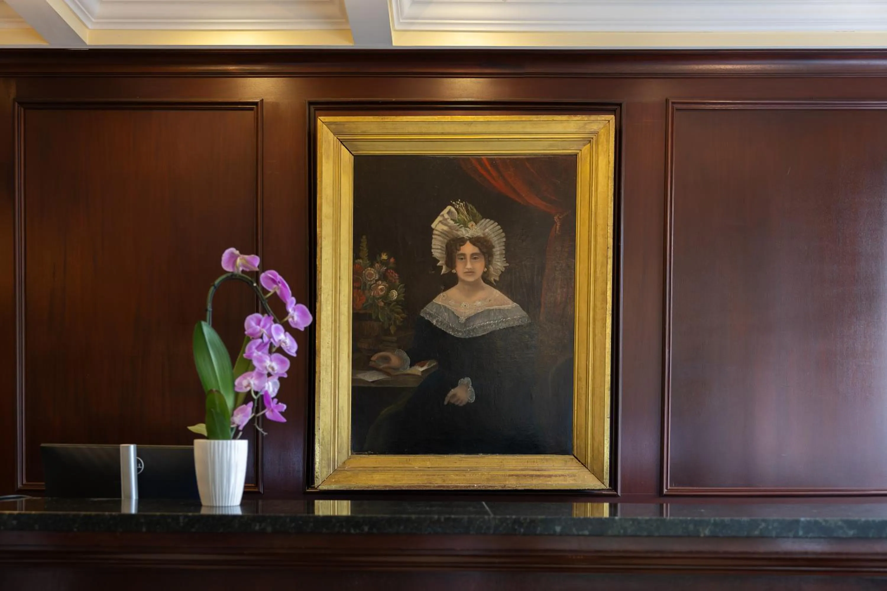 Lobby or reception in The Marshall House, Historic Inns of Savannah Collection