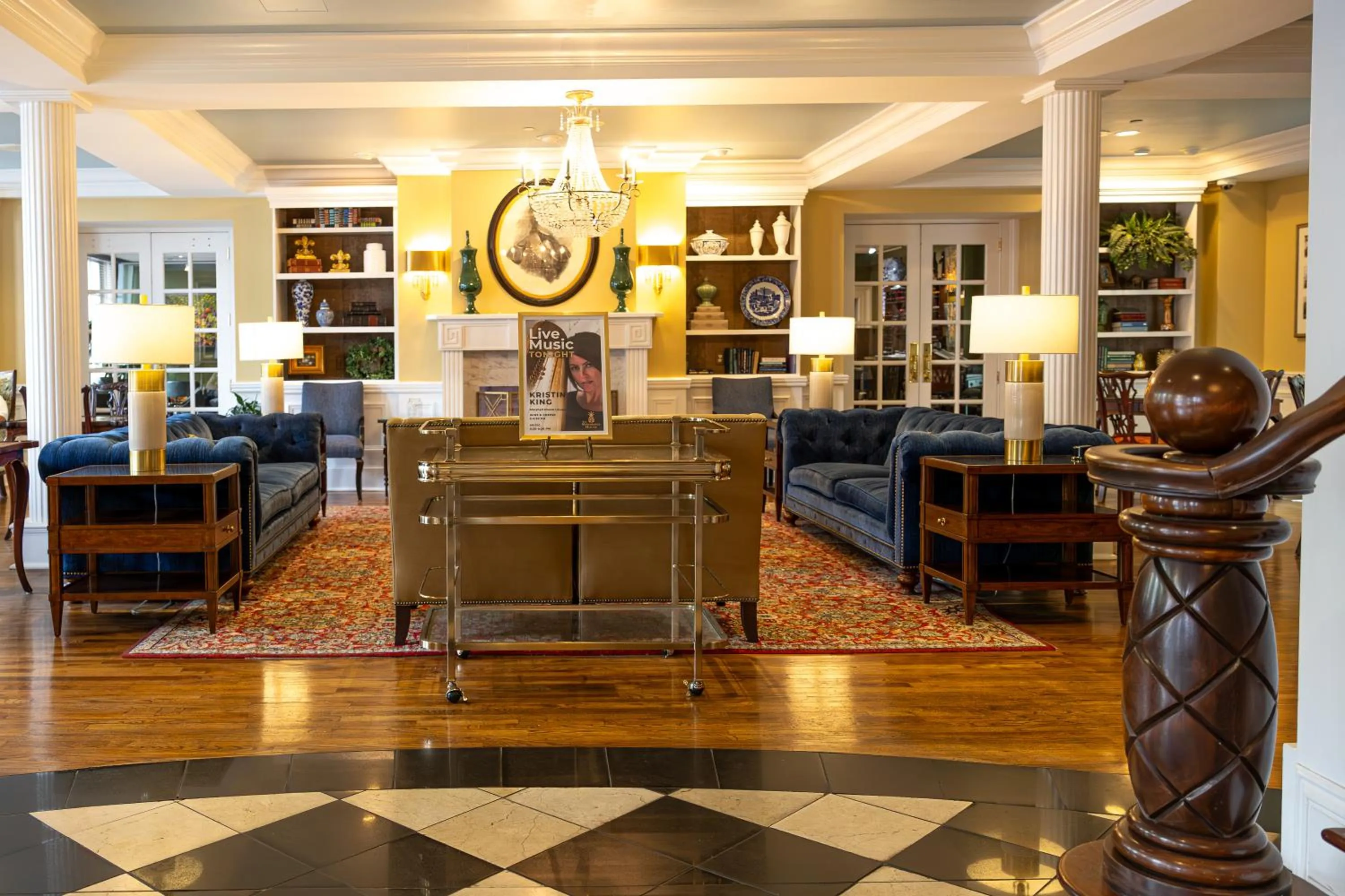 Lobby or reception in The Marshall House, Historic Inns of Savannah Collection