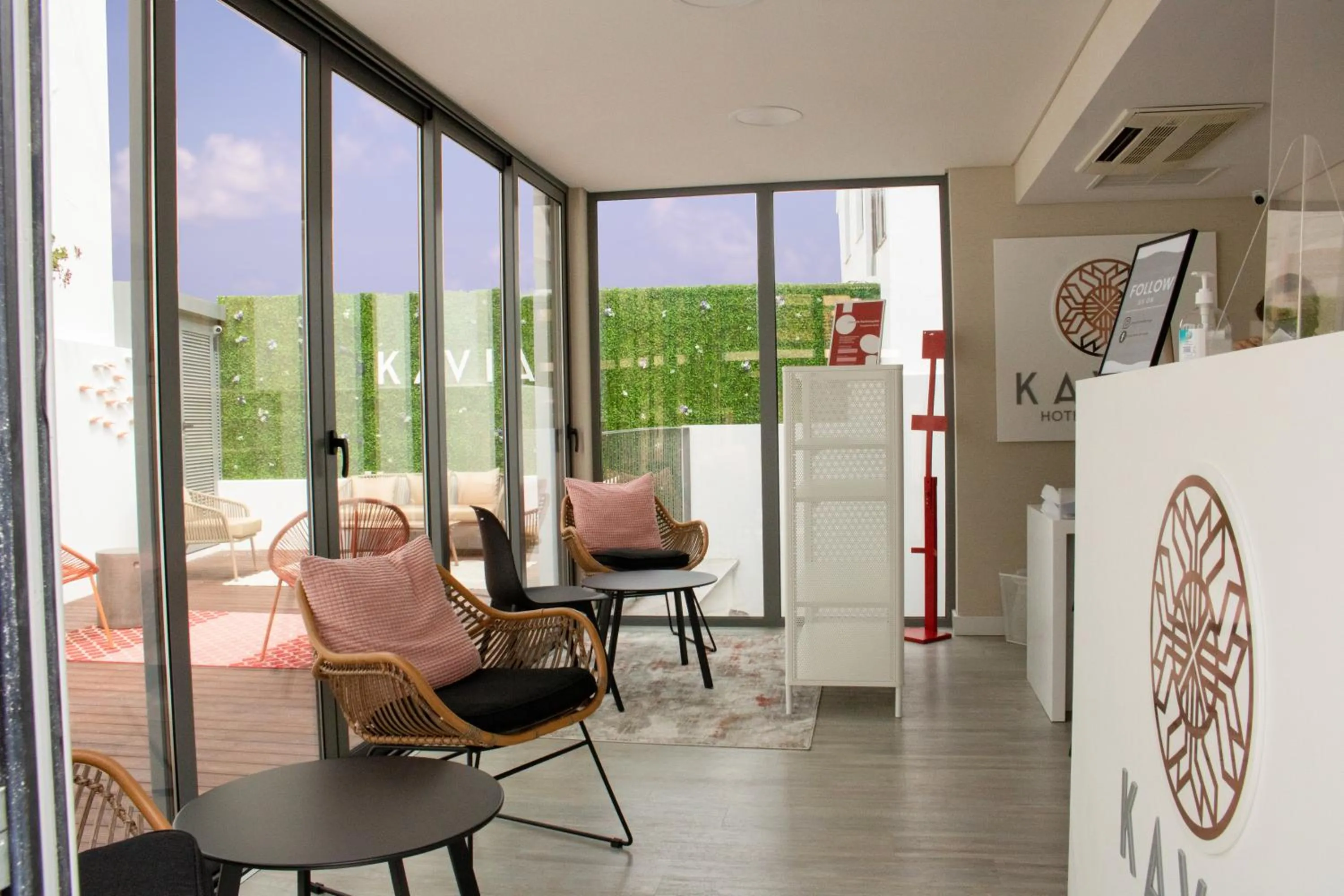 Lobby or reception in Kavia Hotel do Largo