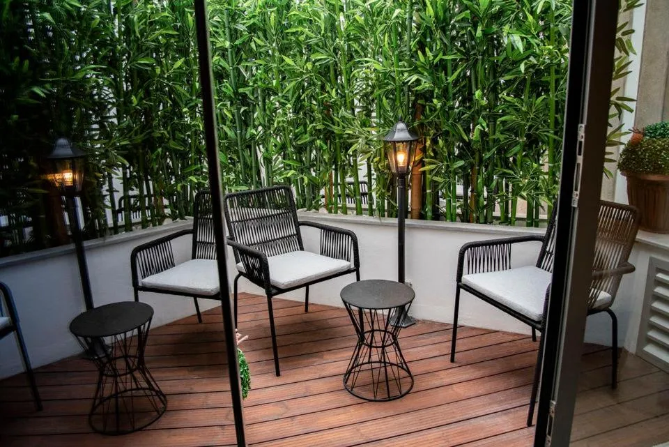 Balcony/Terrace in Kavia Hotel do Largo