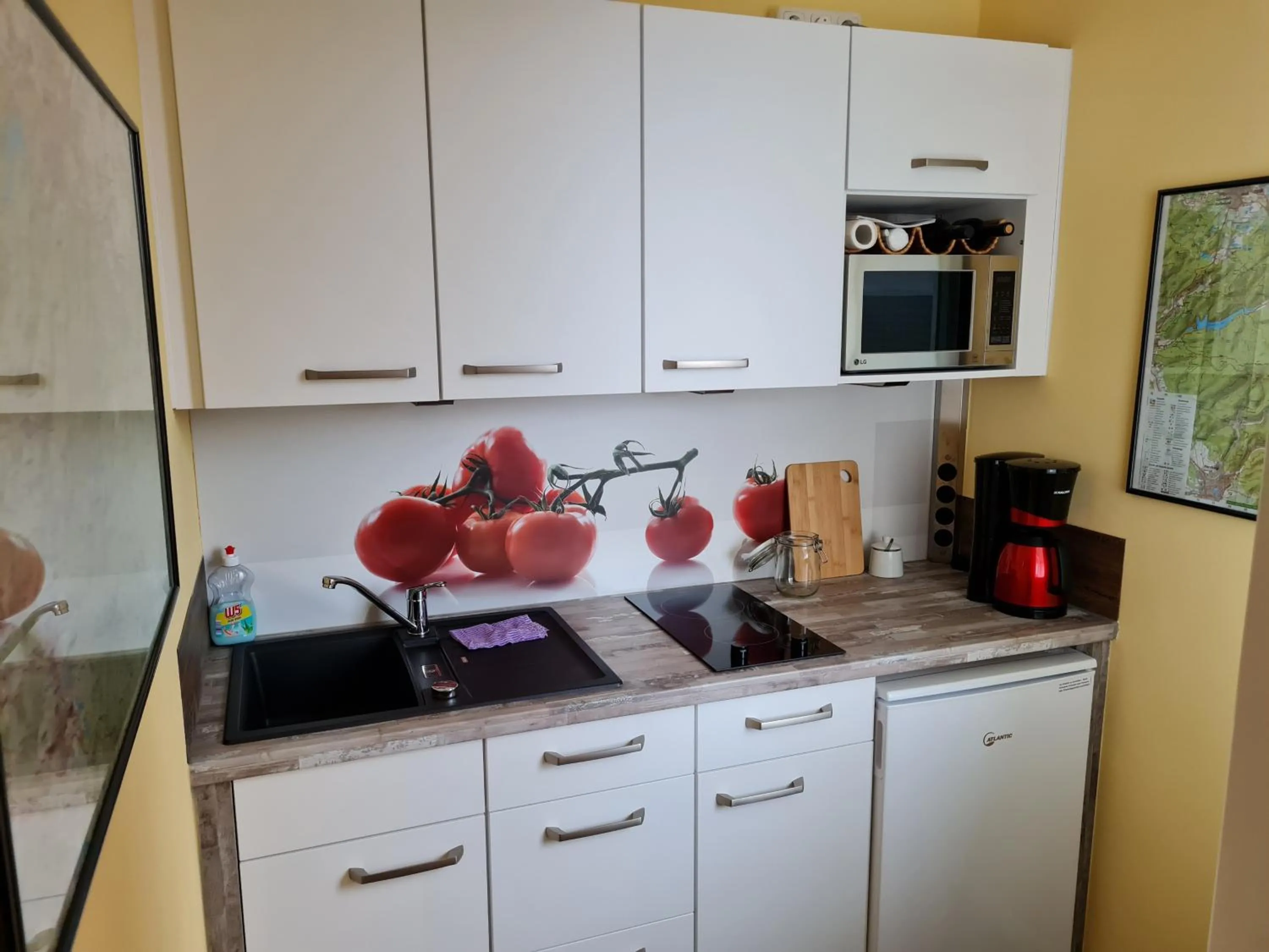 Kitchen or kitchenette in Bergstation Altenau
