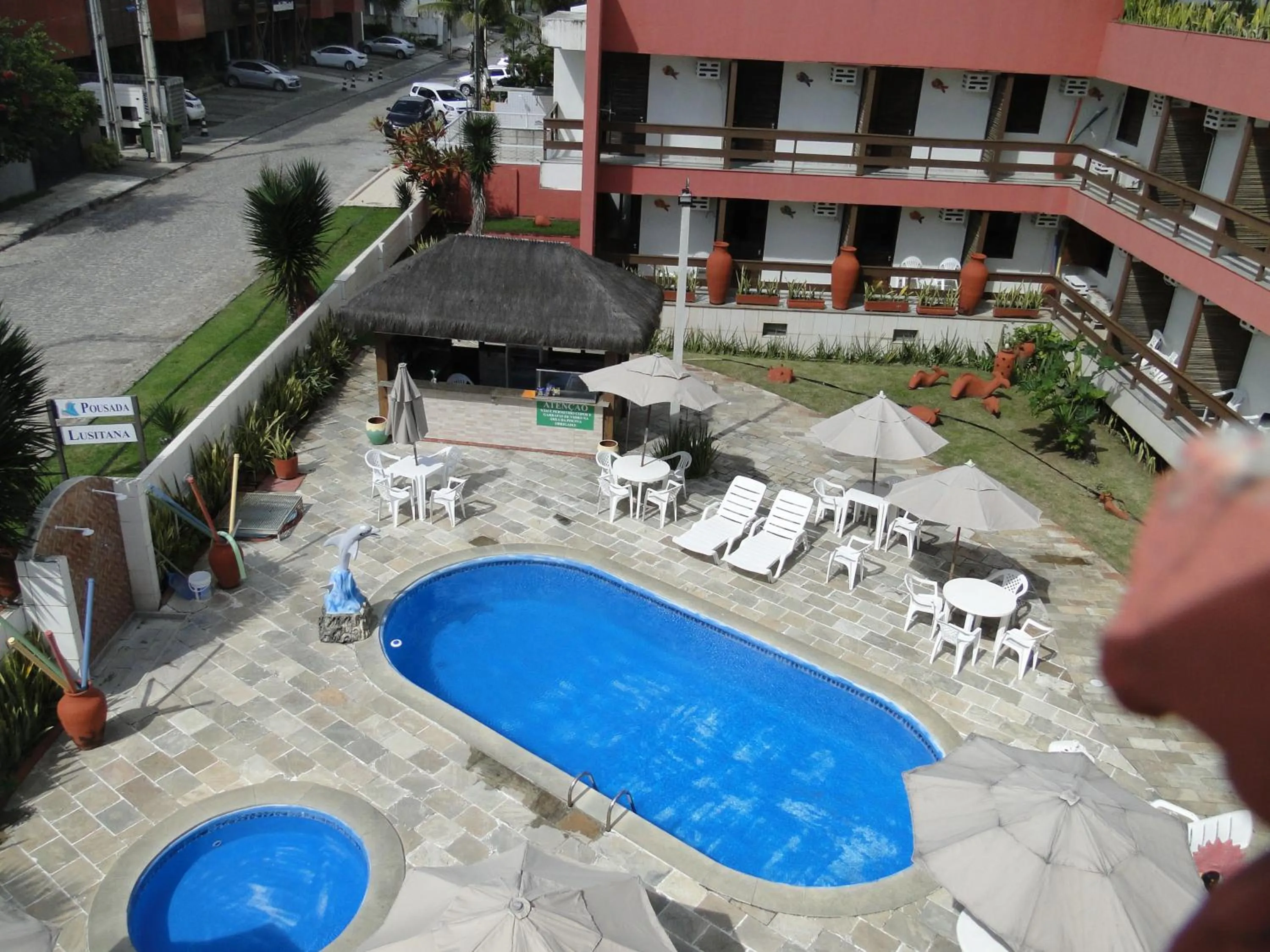 Swimming pool in POUSADA LUSITANA