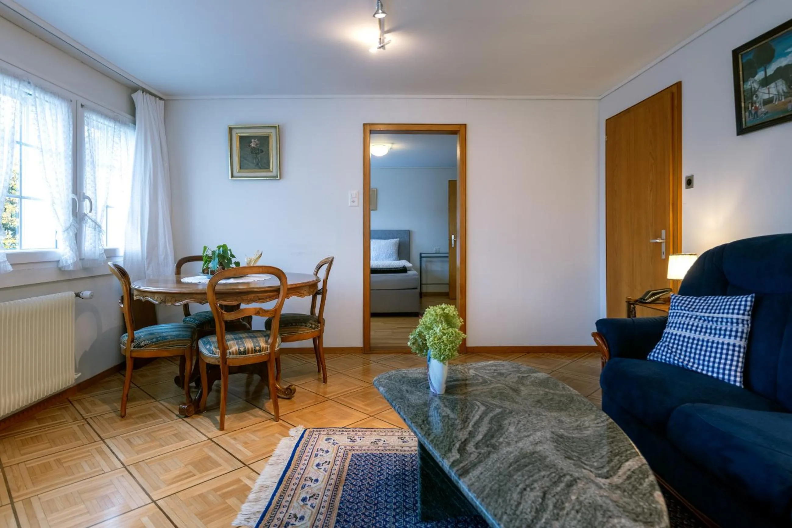Living room in Blattenheimat - im traditionellen Appenzeller Haus