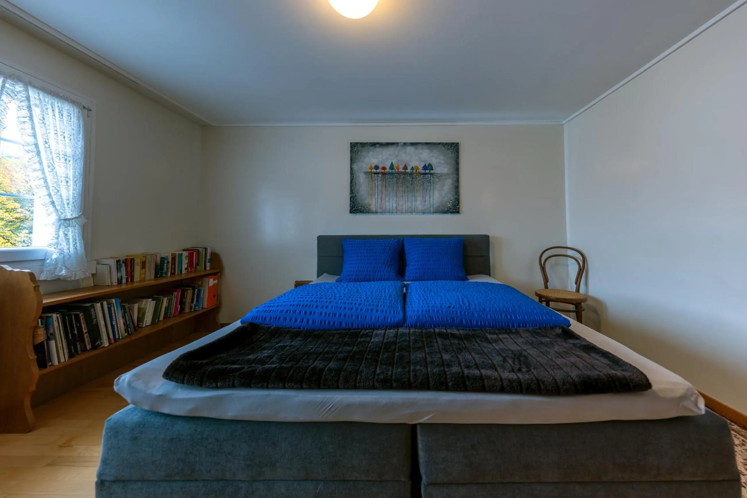 Bedroom, Bed in Blattenheimat - im traditionellen Appenzeller Haus