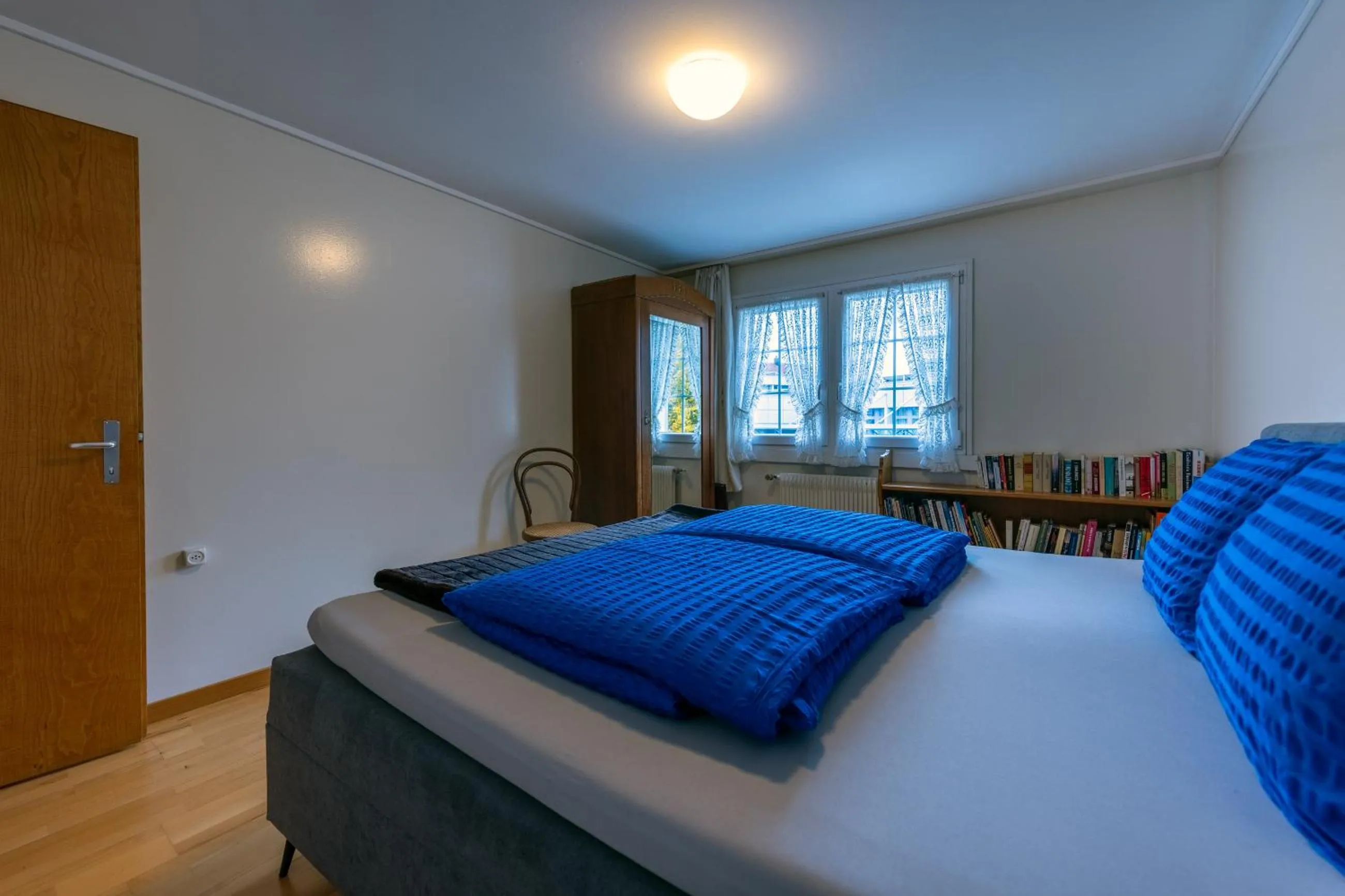 Bedroom, Bed in Blattenheimat - im traditionellen Appenzeller Haus