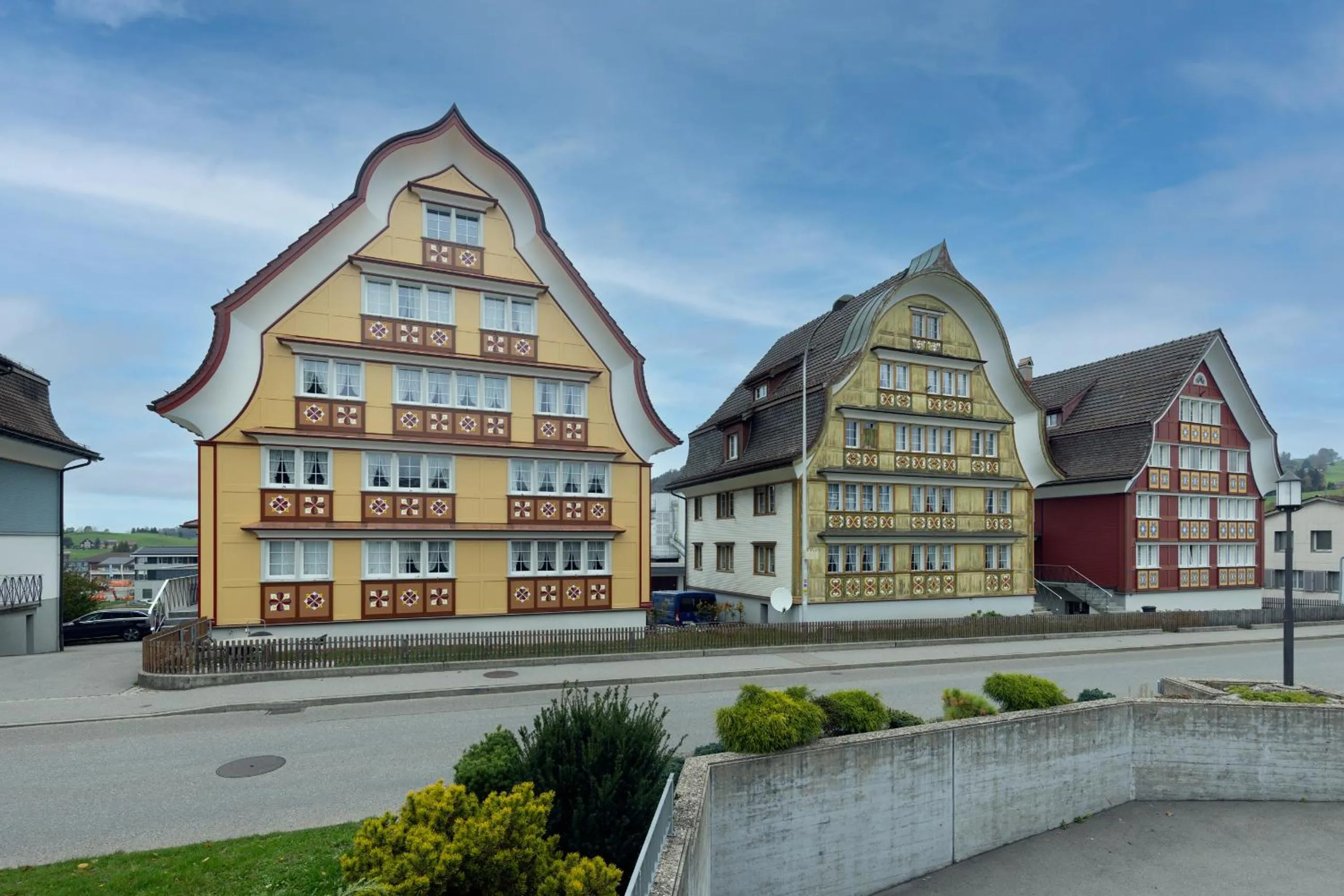Neighbourhood in Blattenheimat - im traditionellen Appenzeller Haus