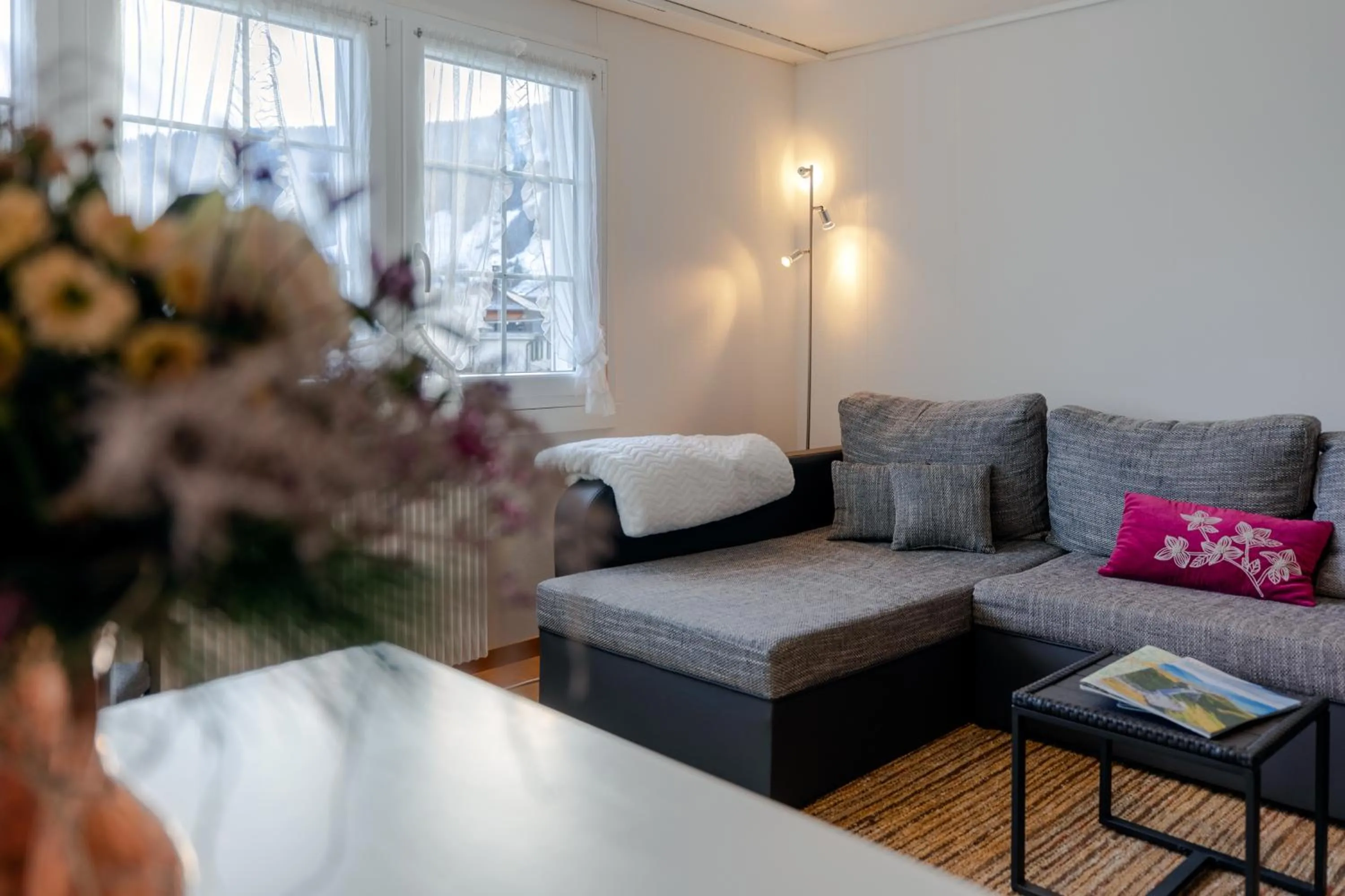 Living room in Blattenheimat - im traditionellen Appenzeller Haus