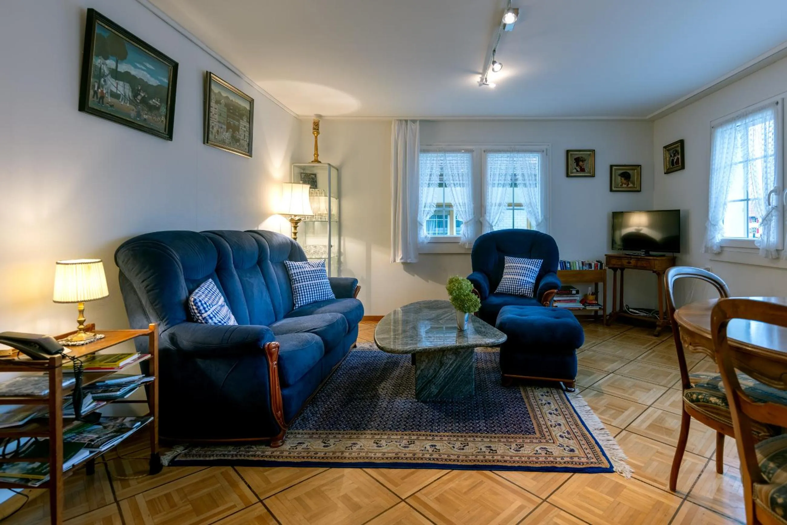 Living room in Blattenheimat - im traditionellen Appenzeller Haus