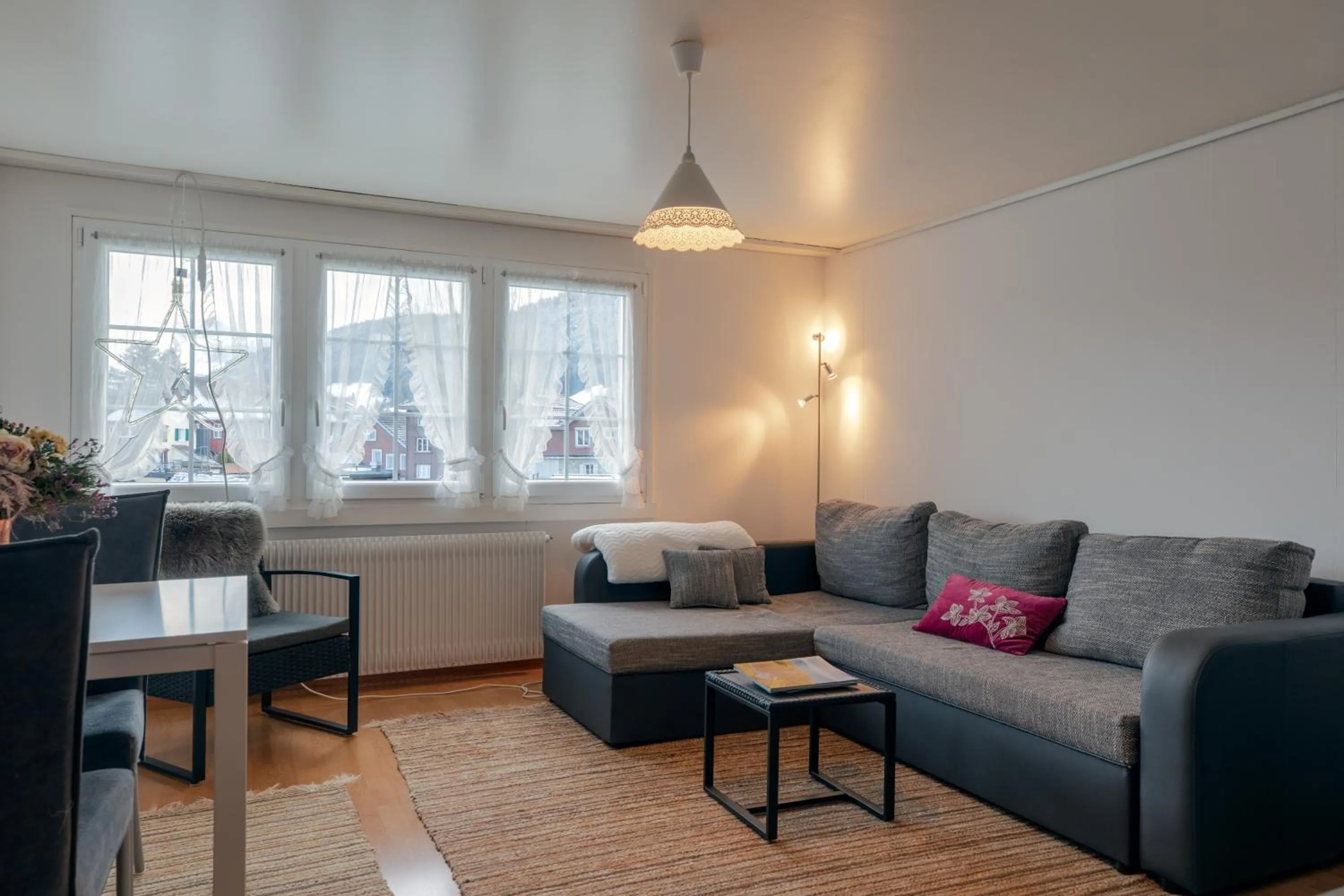 Living room in Blattenheimat - im traditionellen Appenzeller Haus