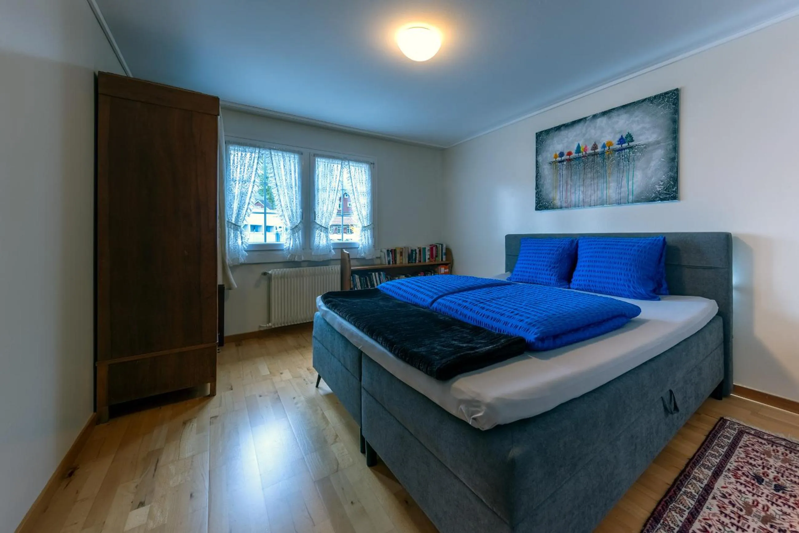 Bedroom, Bed in Blattenheimat - im traditionellen Appenzeller Haus