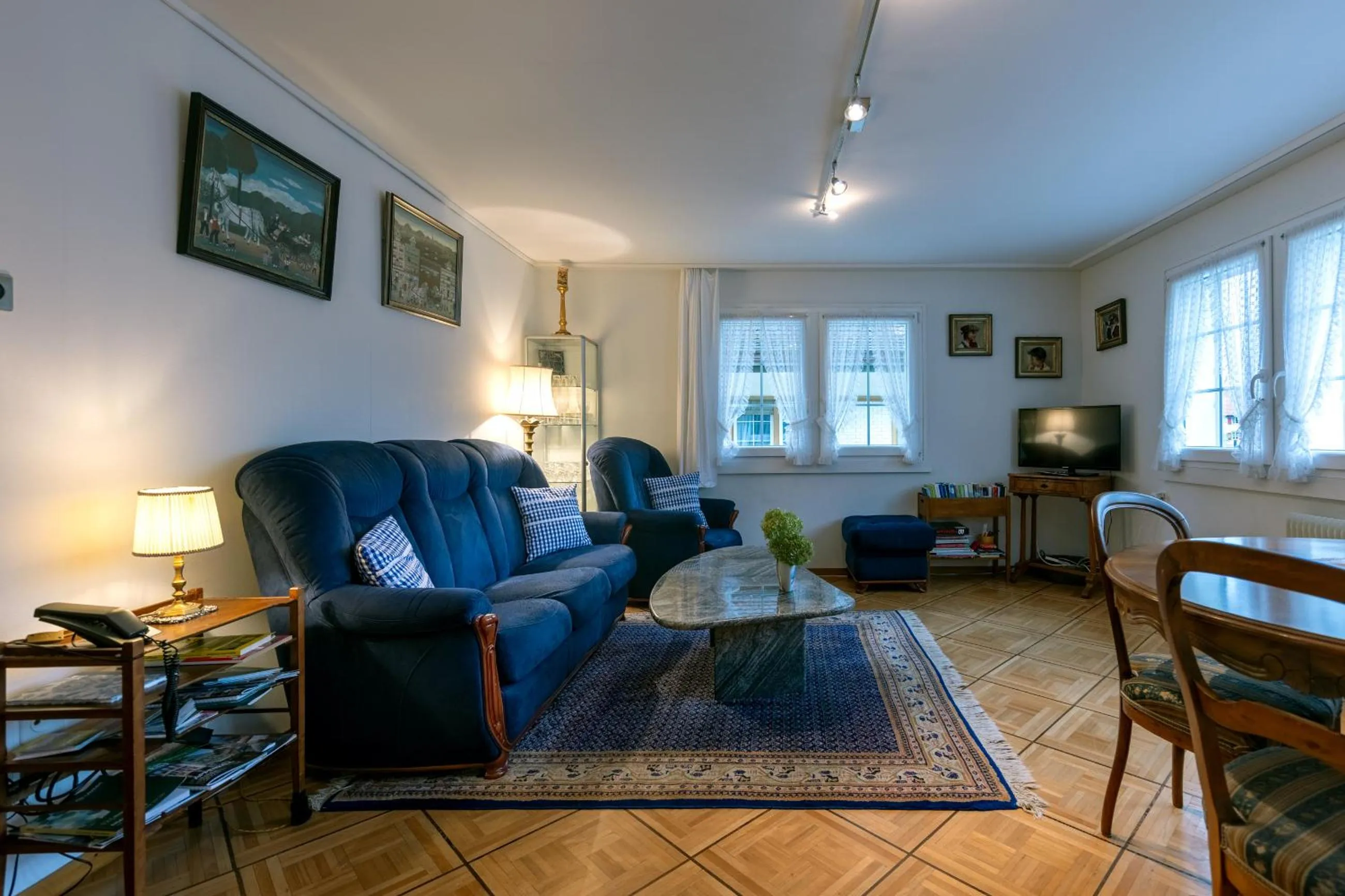 Living room in Blattenheimat - im traditionellen Appenzeller Haus