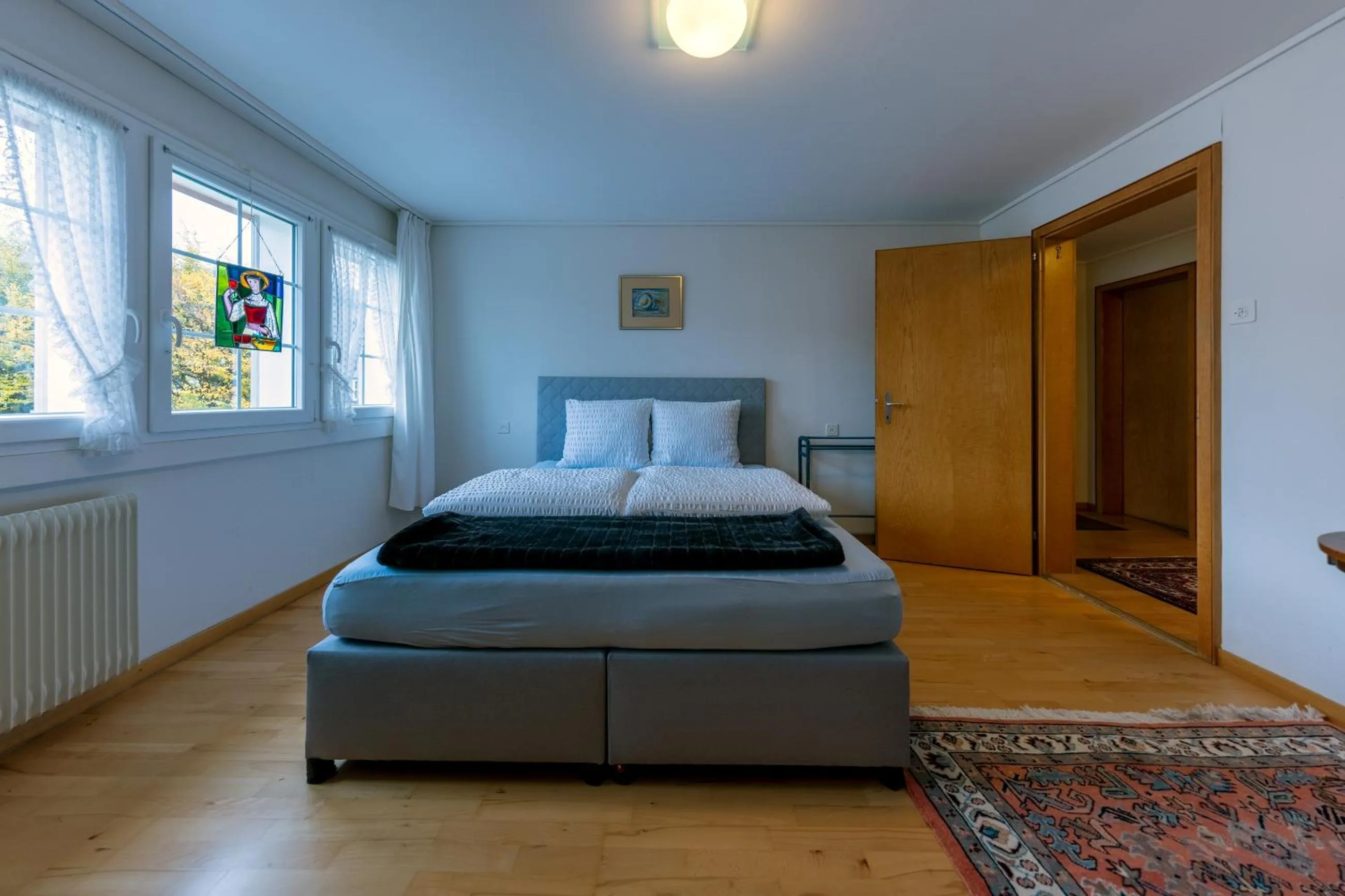 Bedroom, Bed in Blattenheimat - im traditionellen Appenzeller Haus