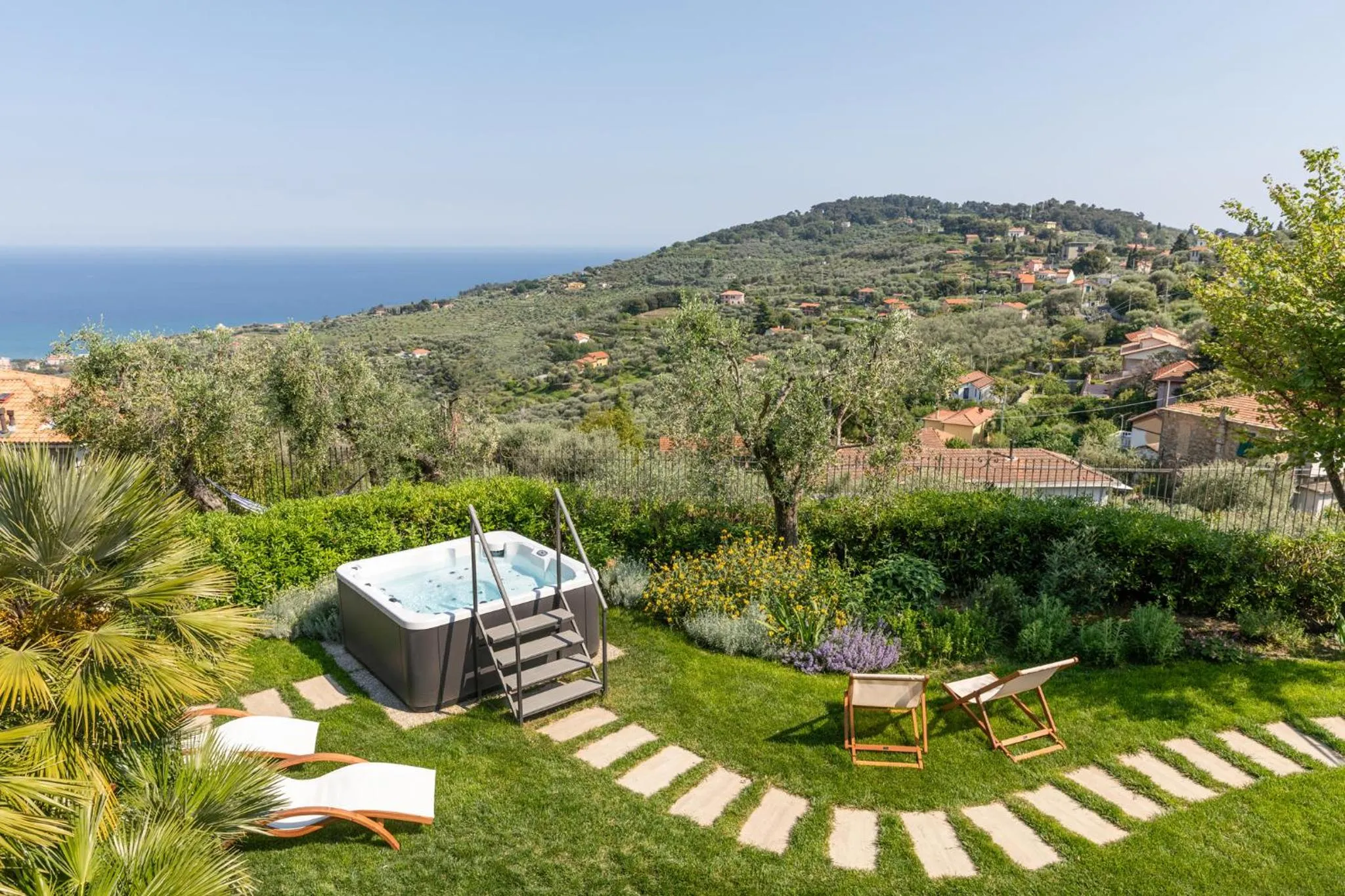 Hot Tub in Agriturismo L’Orto di Muma