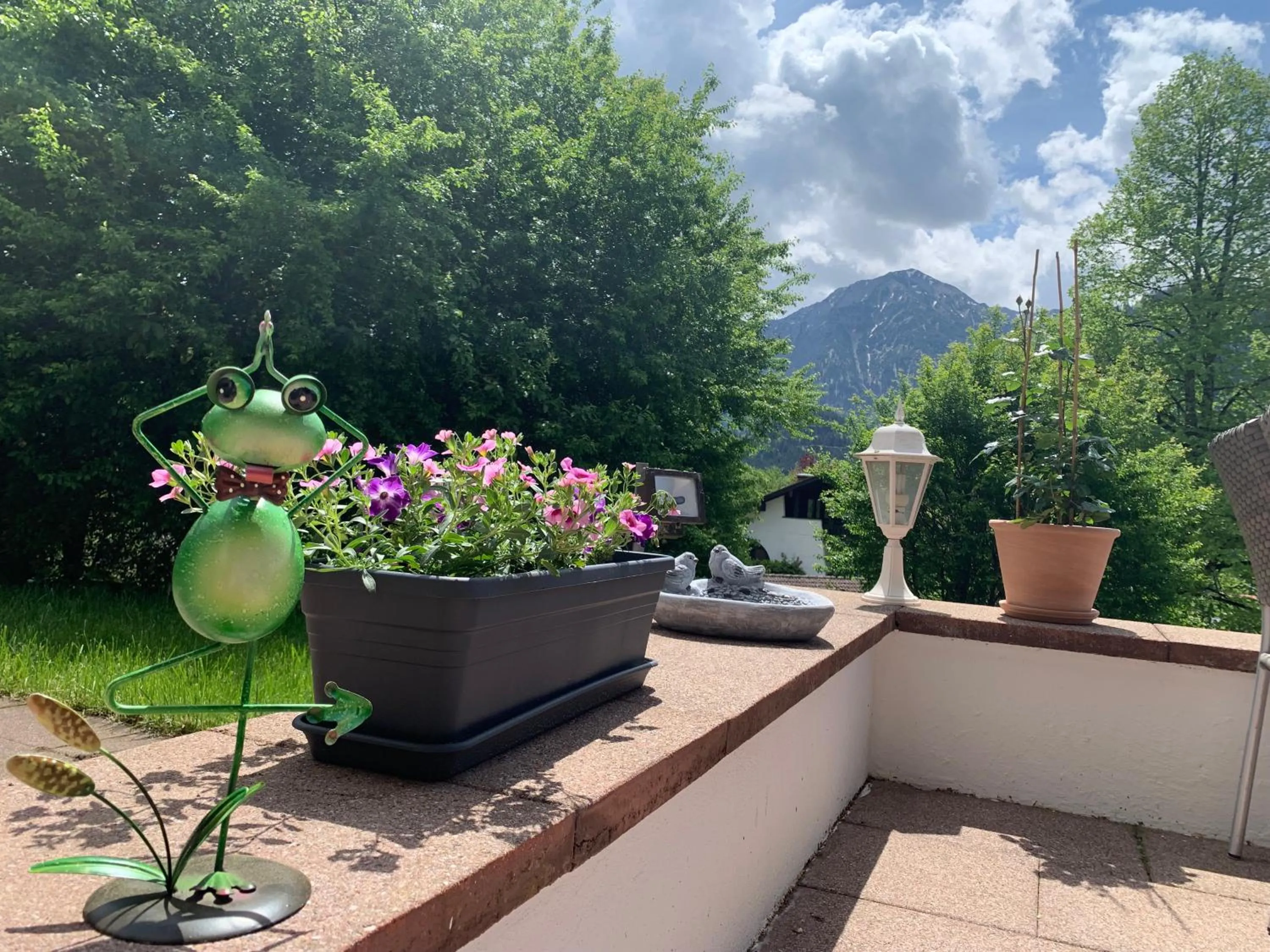 Balcony/Terrace in Alpenhotel Sonneck - mit Bergbahnticket