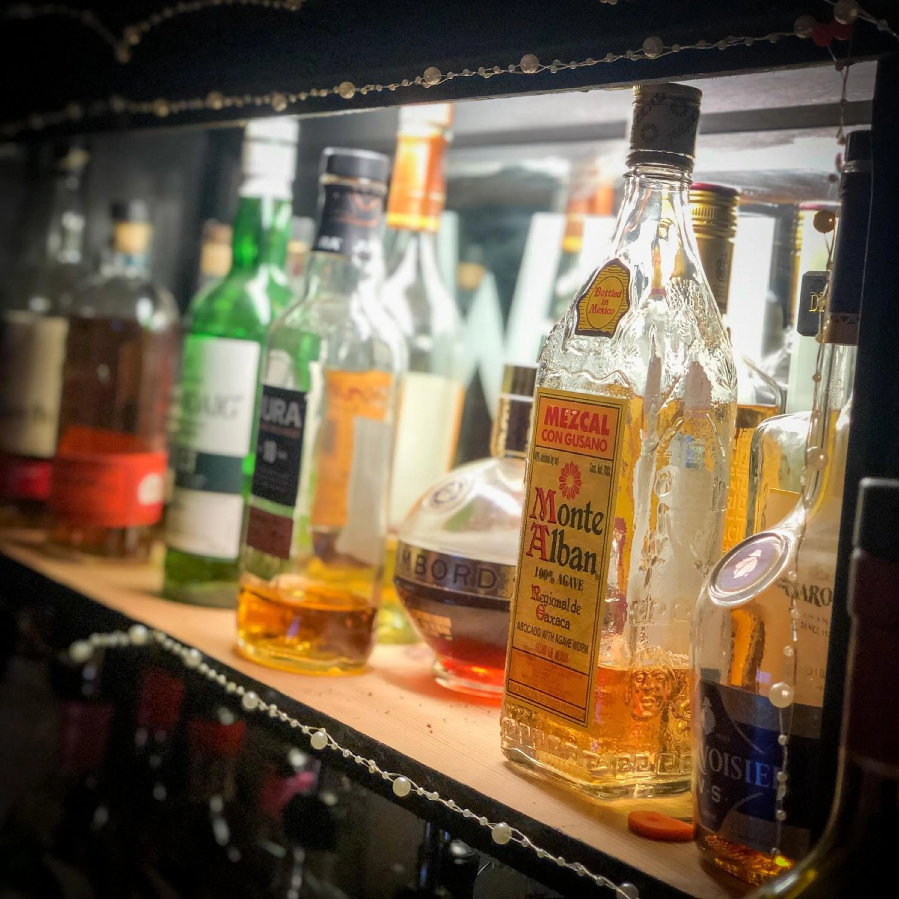 Alcoholic drinks in The New Inn Clovelly