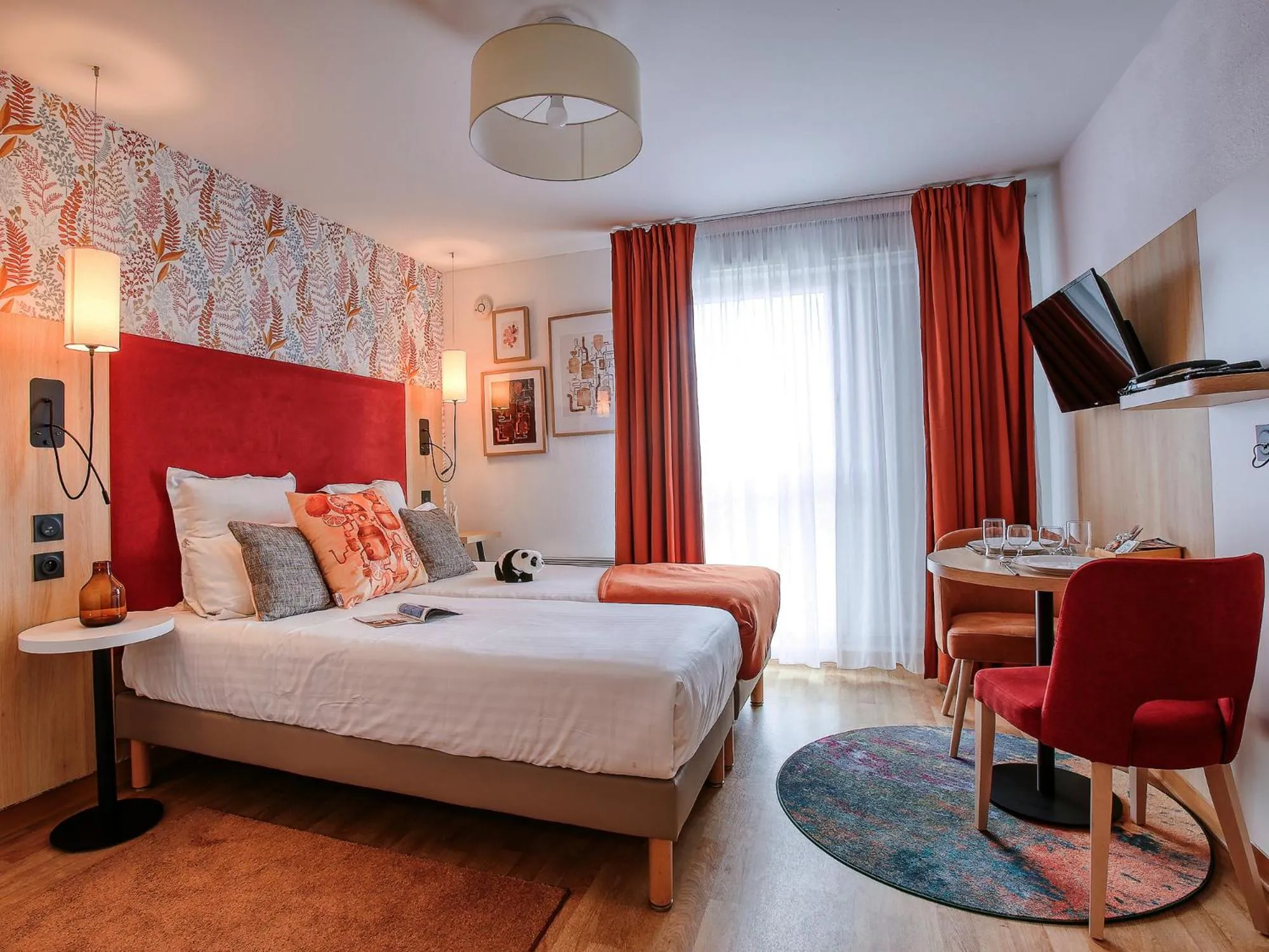 Photo of the whole room, Bed in Séjours & Affaires Angers Atrium