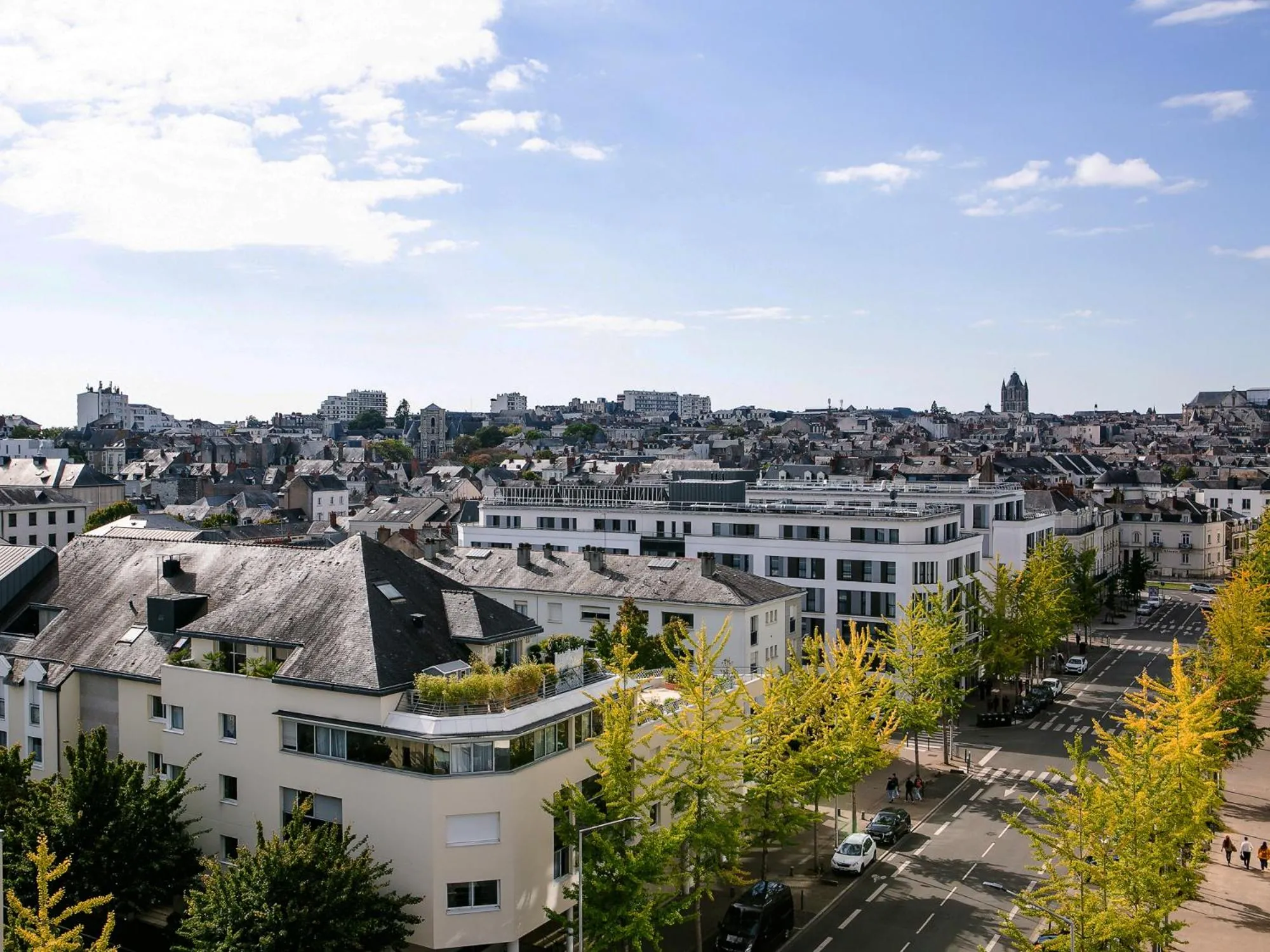 View (from property/room) in Séjours & Affaires Angers Atrium