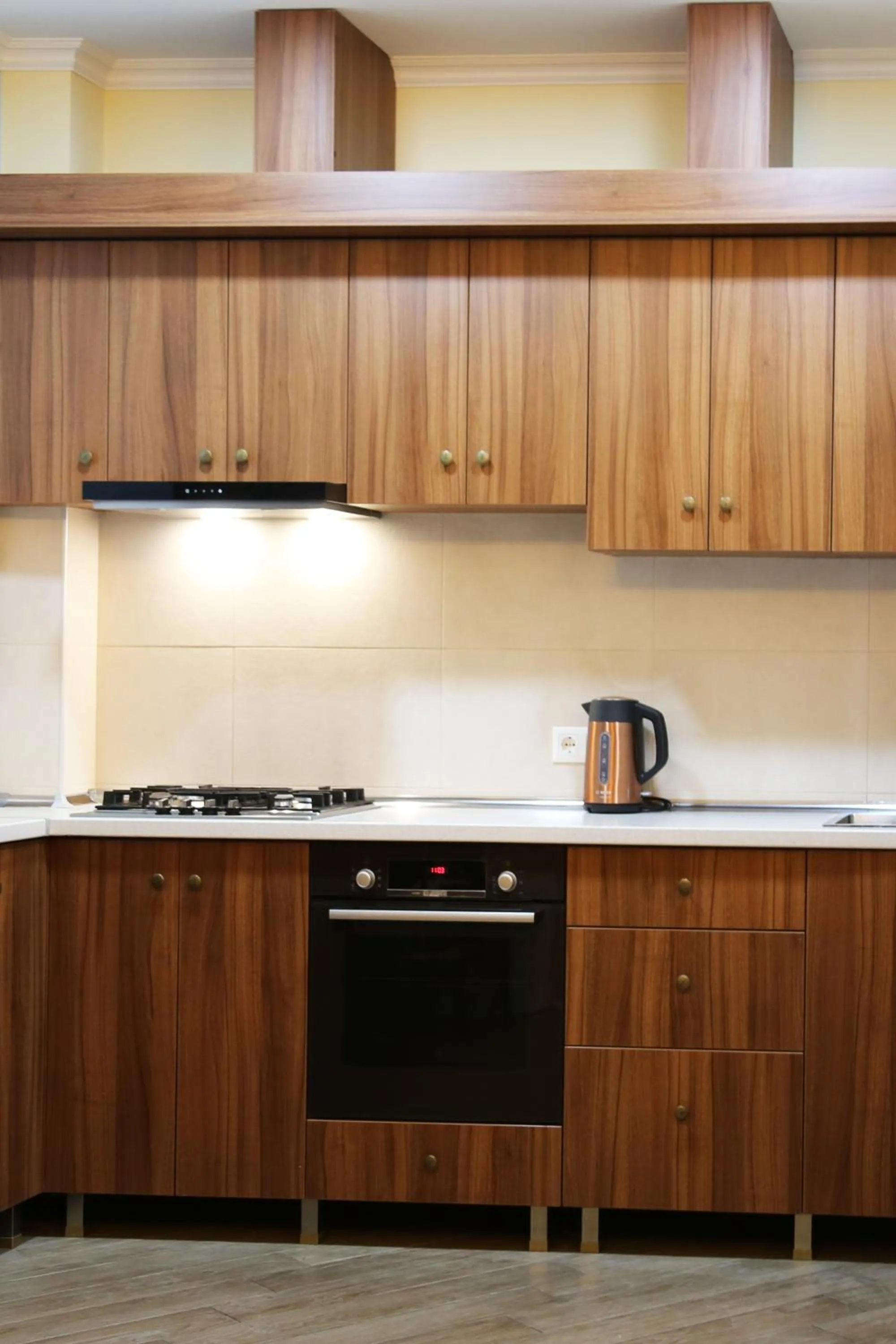 Kitchen or kitchenette in Phazisi Hotel