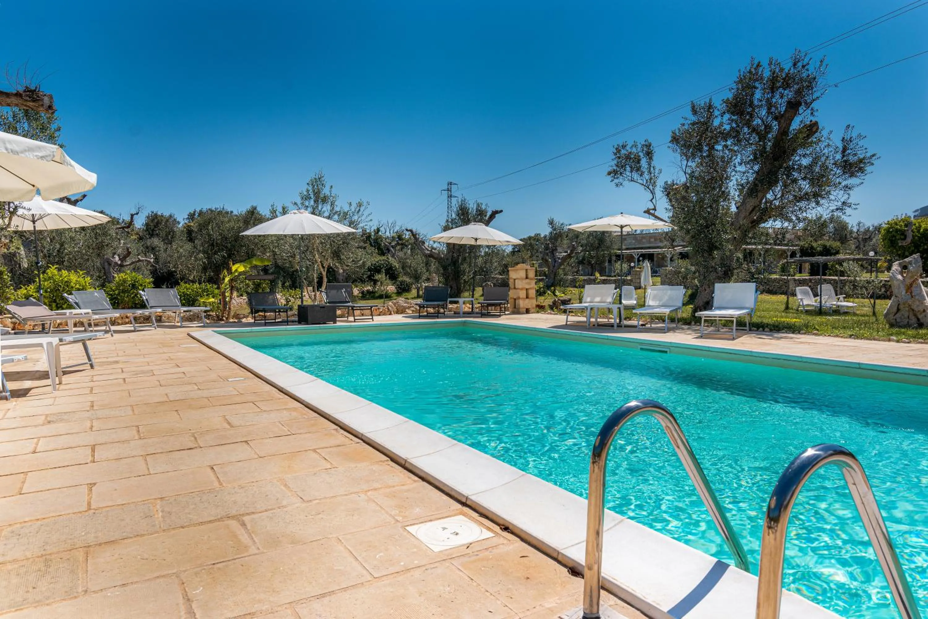 Swimming pool in Tenuta San Lorenzo