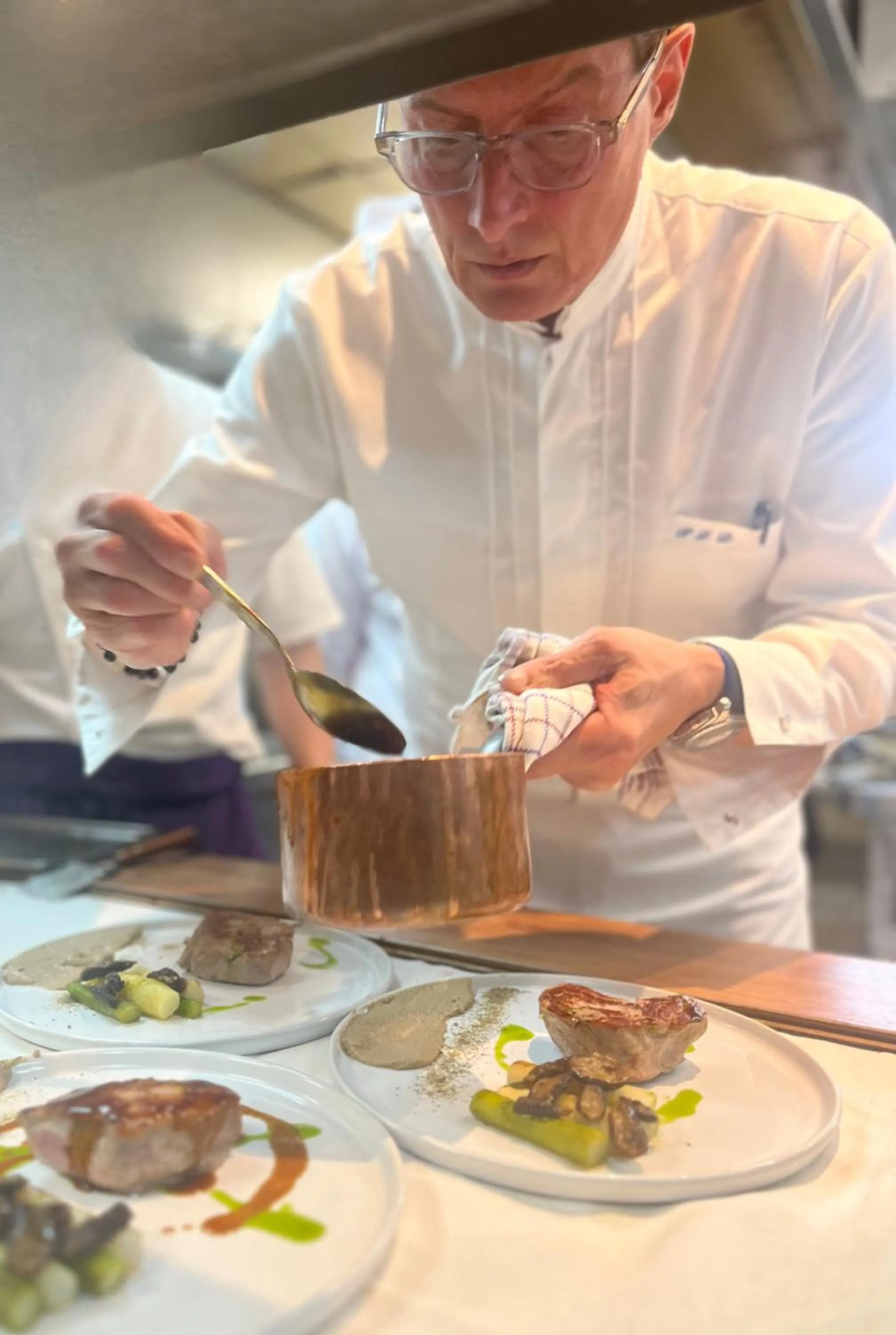 Restaurant/places to eat in CAZAUDEHORE Hôtel Restaurant Gastronomique Terrasse et Jardins