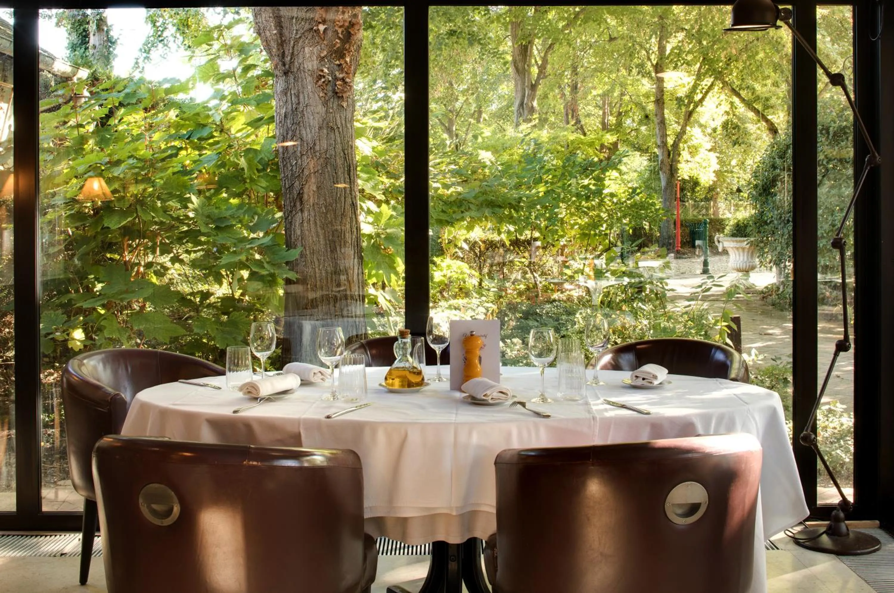 Restaurant/places to eat in CAZAUDEHORE Hôtel Restaurant Gastronomique Terrasse et Jardins