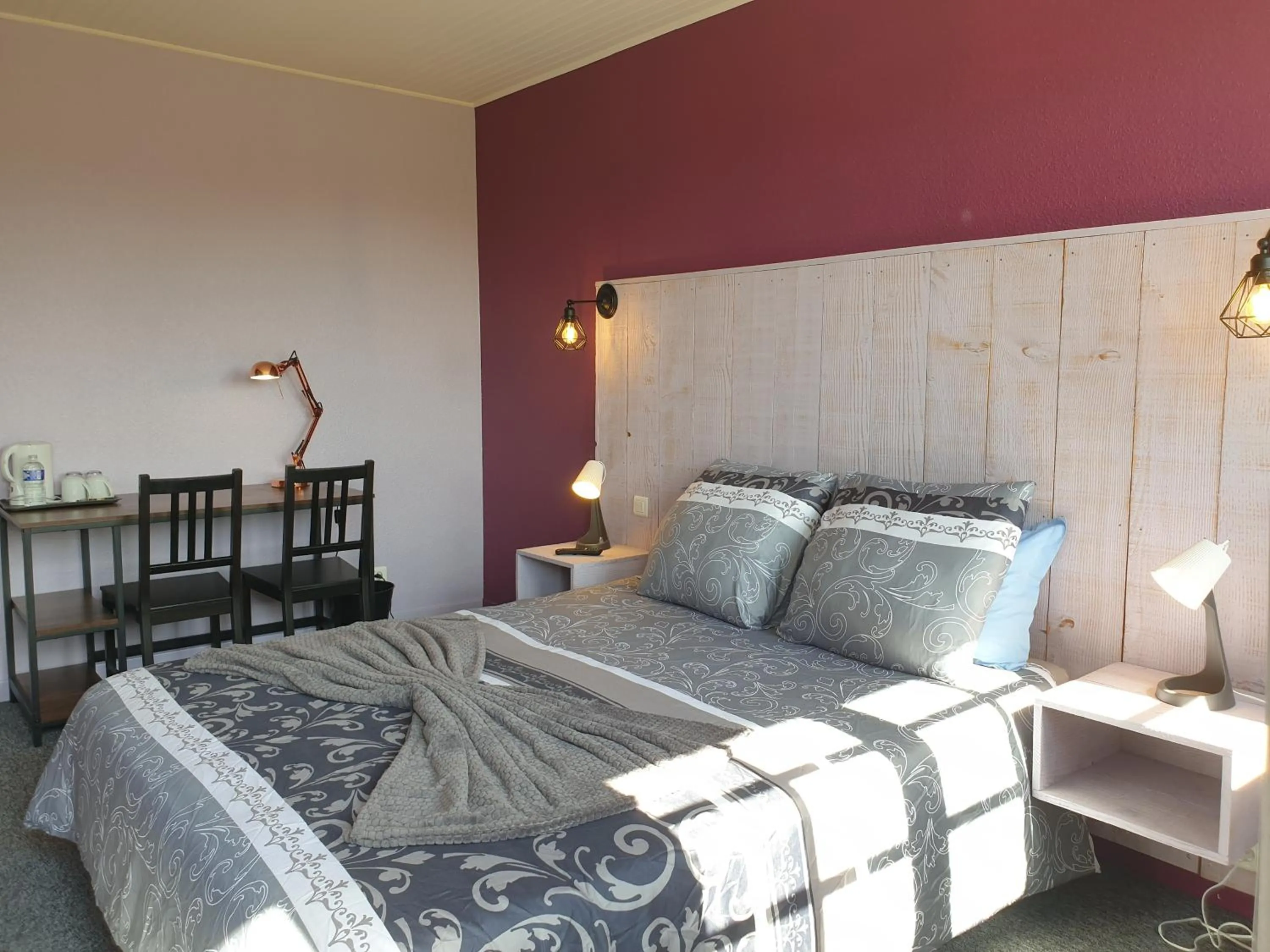 Bed in Auberge du Bois de l'étang - Motel les Tilleuls