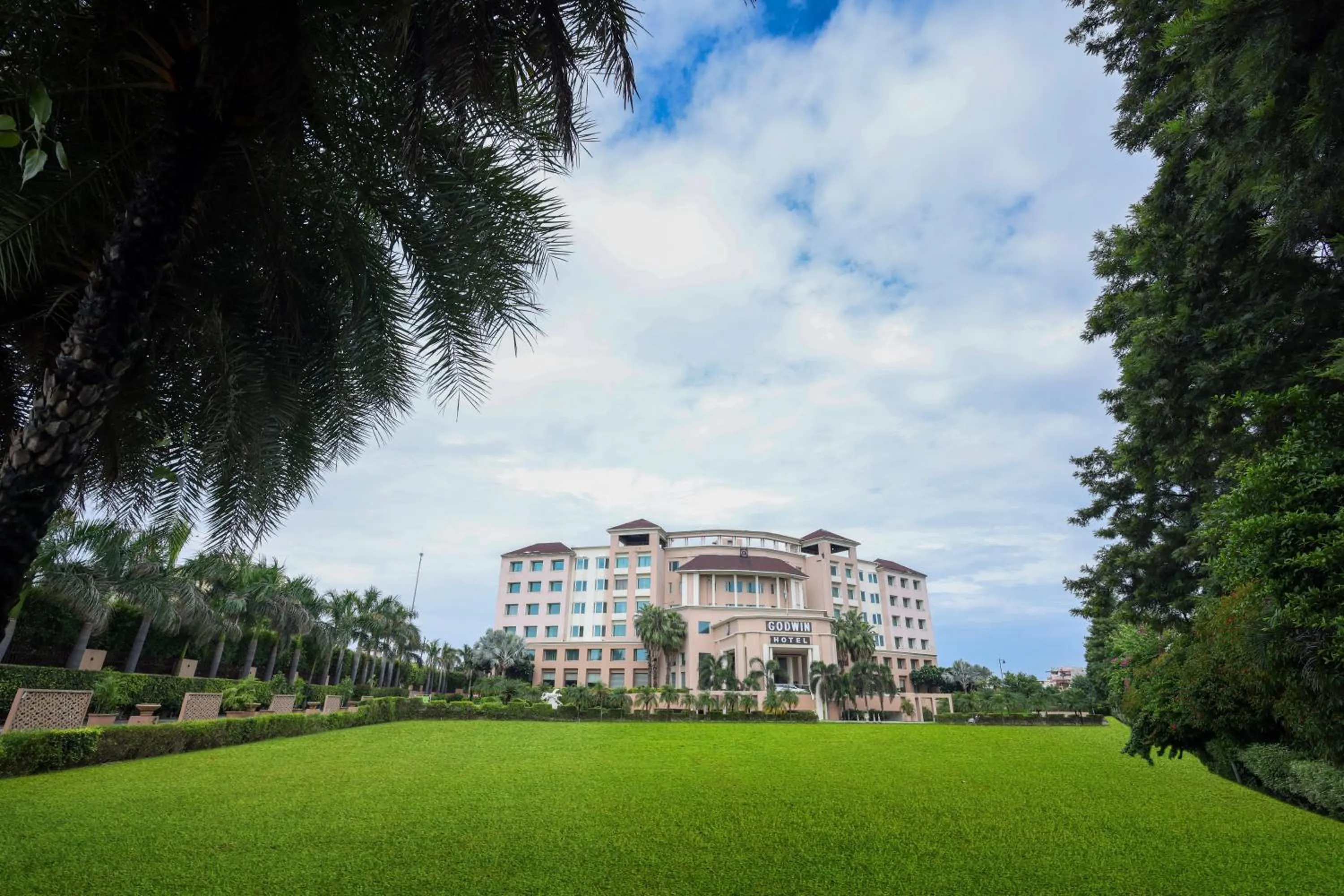 Facade/entrance in Godwin Meerut