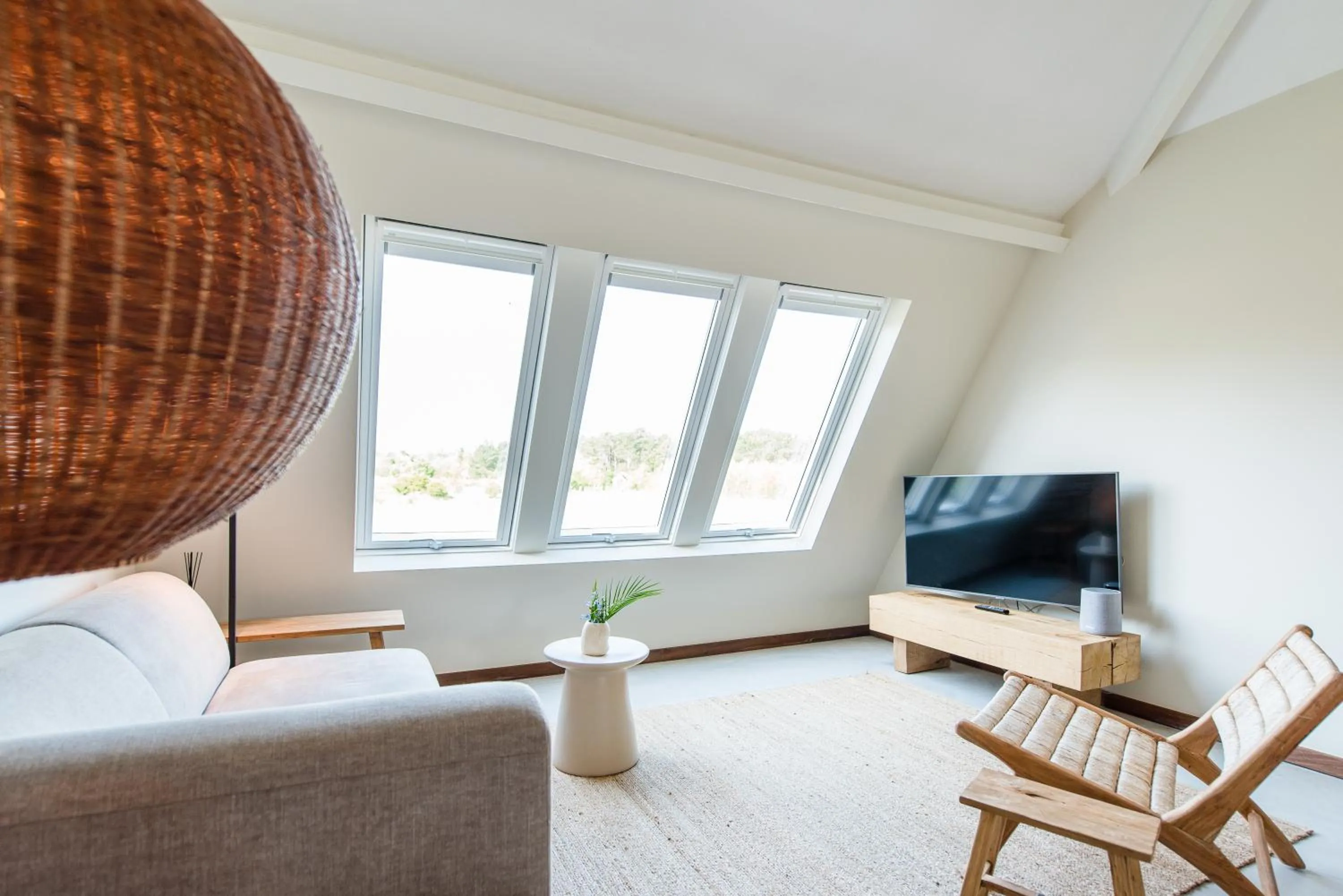 TV and multimedia in Van Heeckeren Apartments & Suites Nes