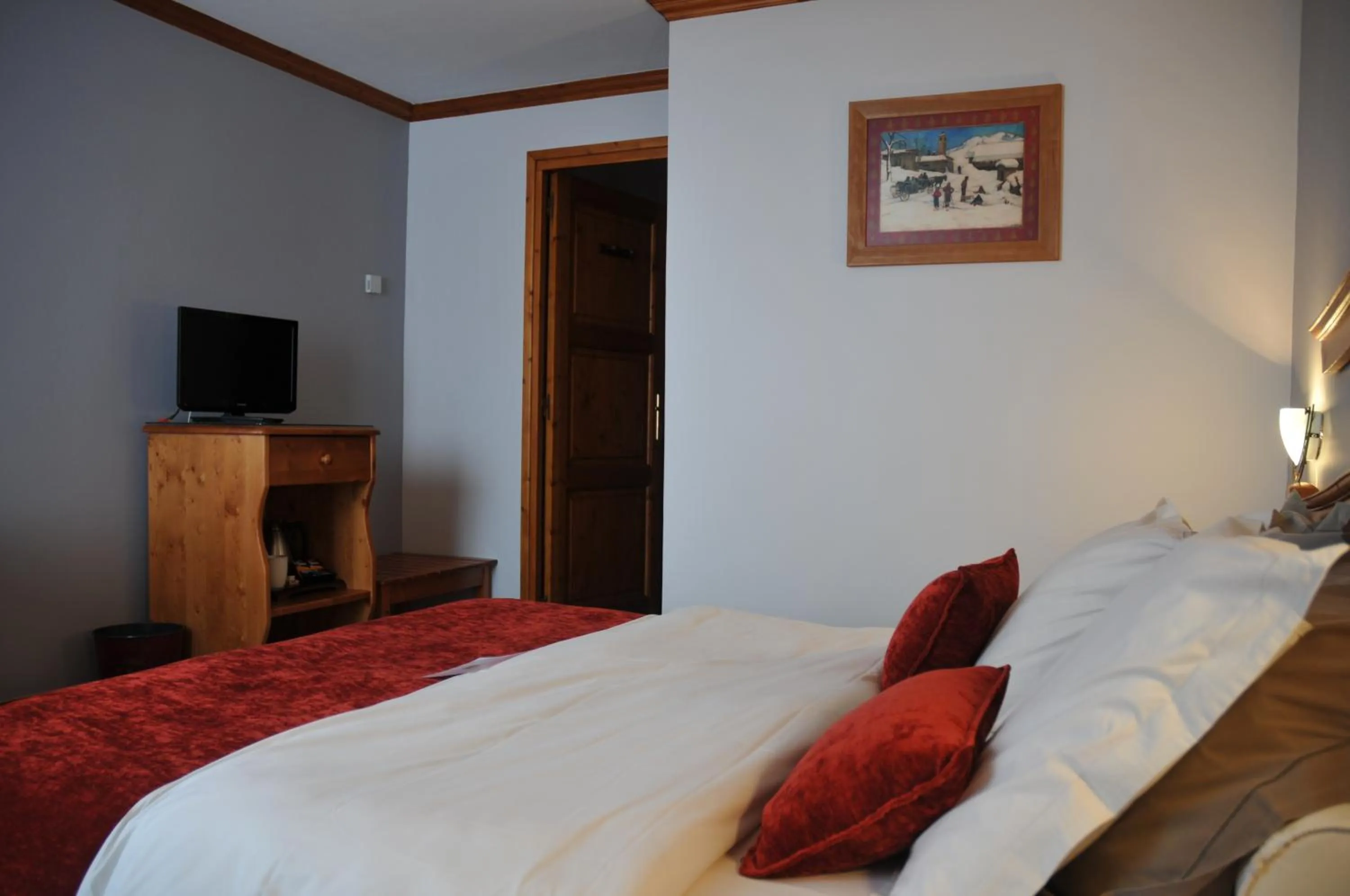 Bedroom, Bed in Le Calgary