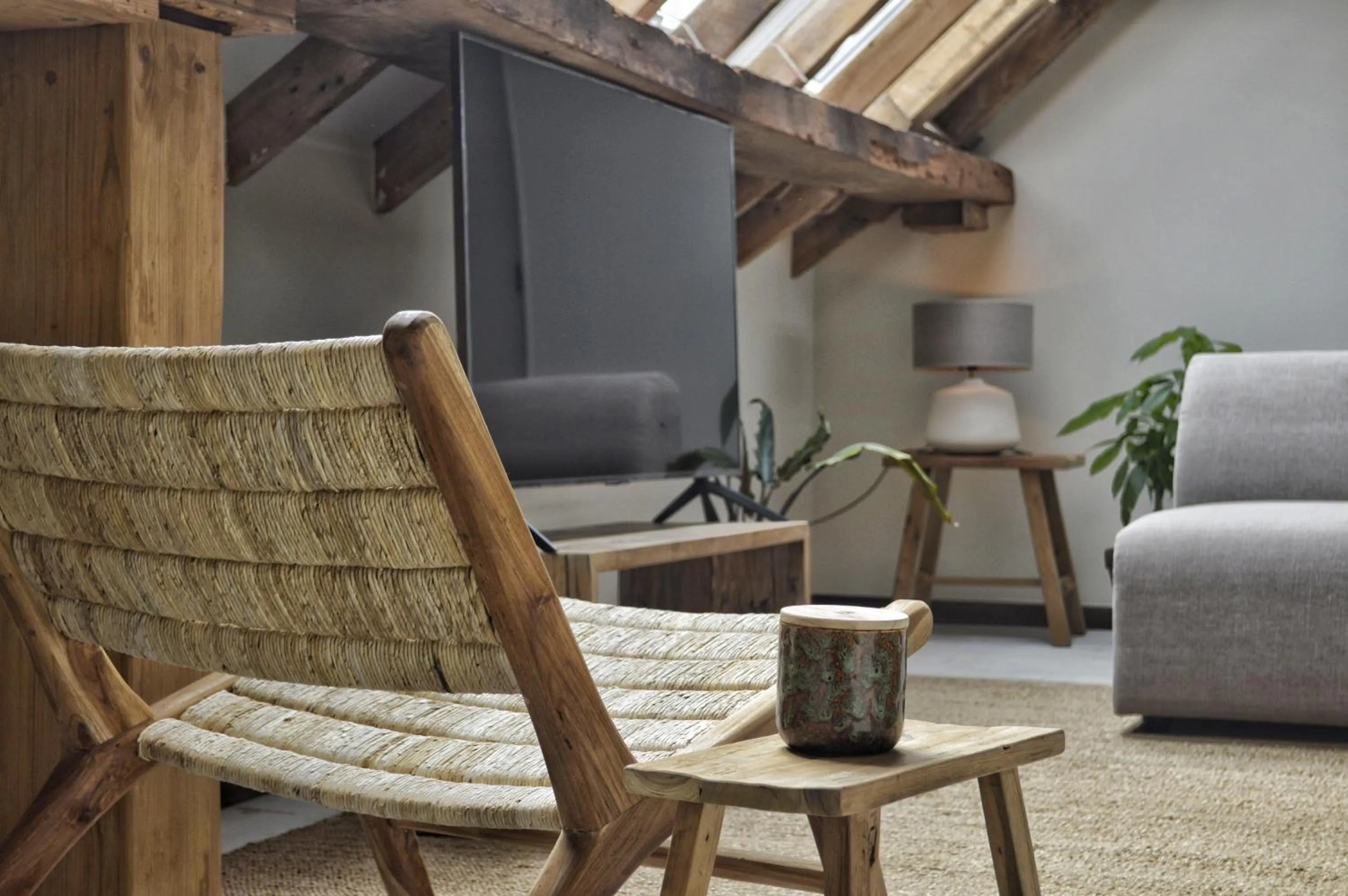 Living room in Van Heeckeren Apartments & Suites Buren