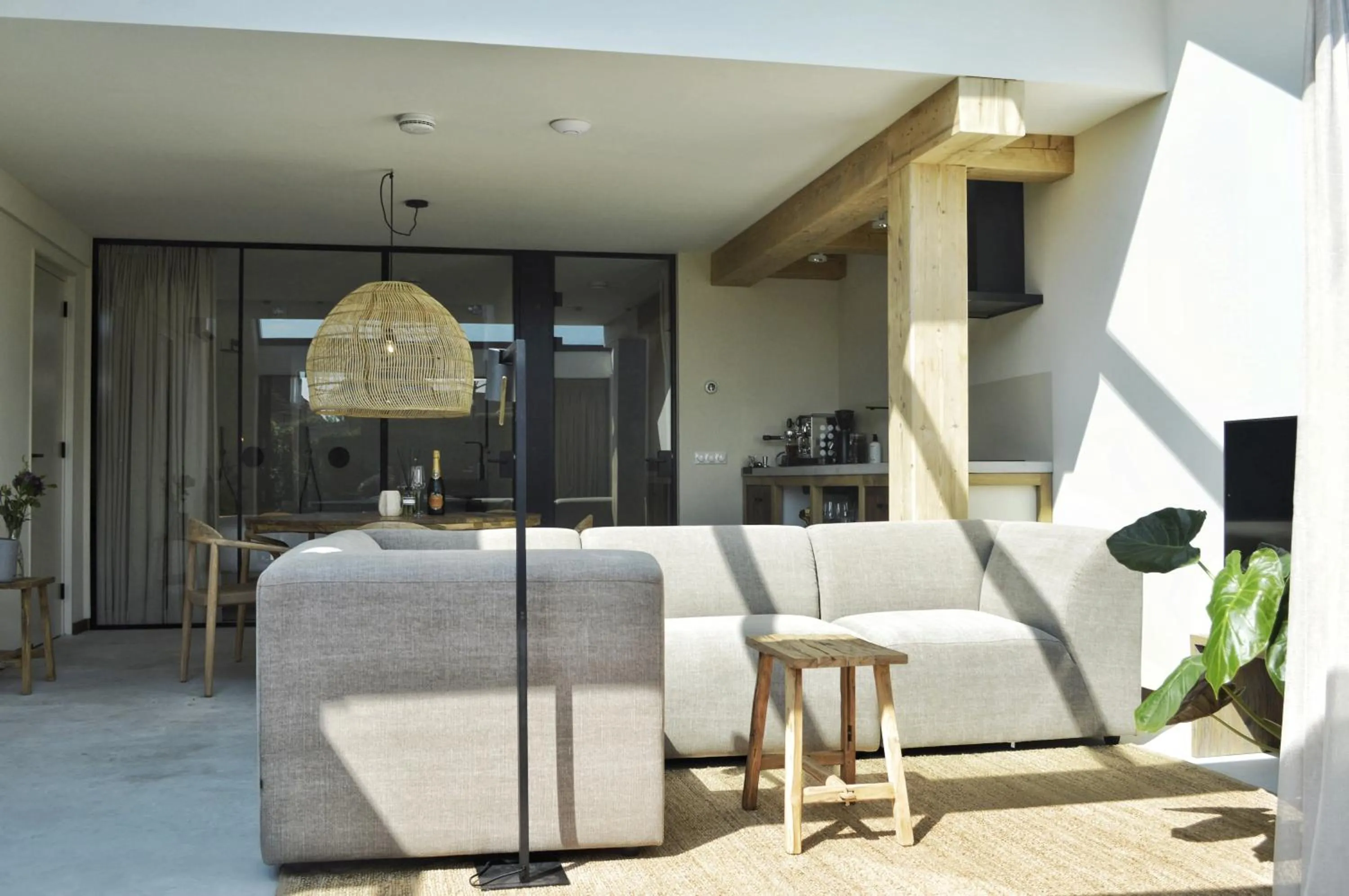 Living room in Van Heeckeren Apartments & Suites Buren