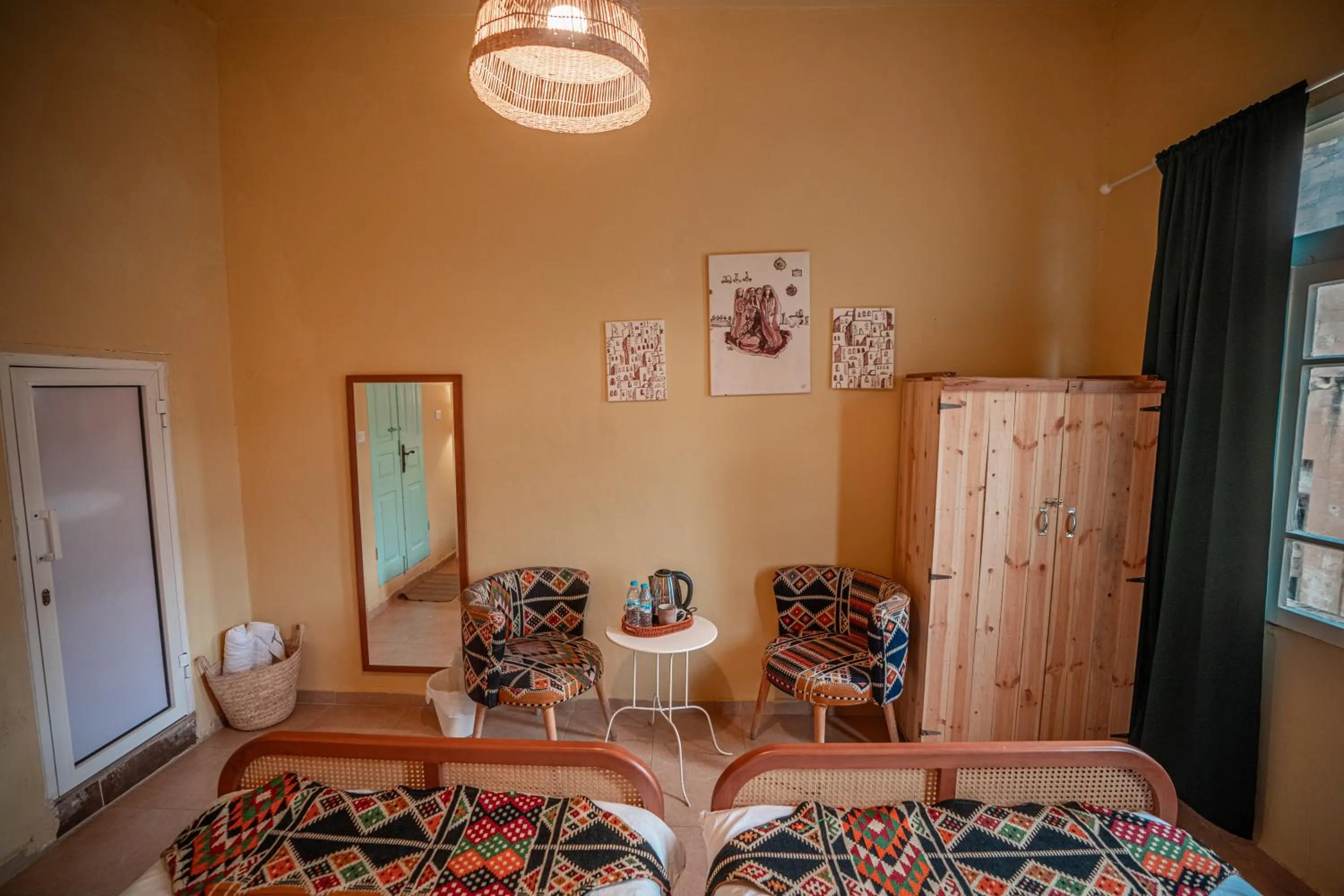 Seating area in Jordan Heritage Madhafa