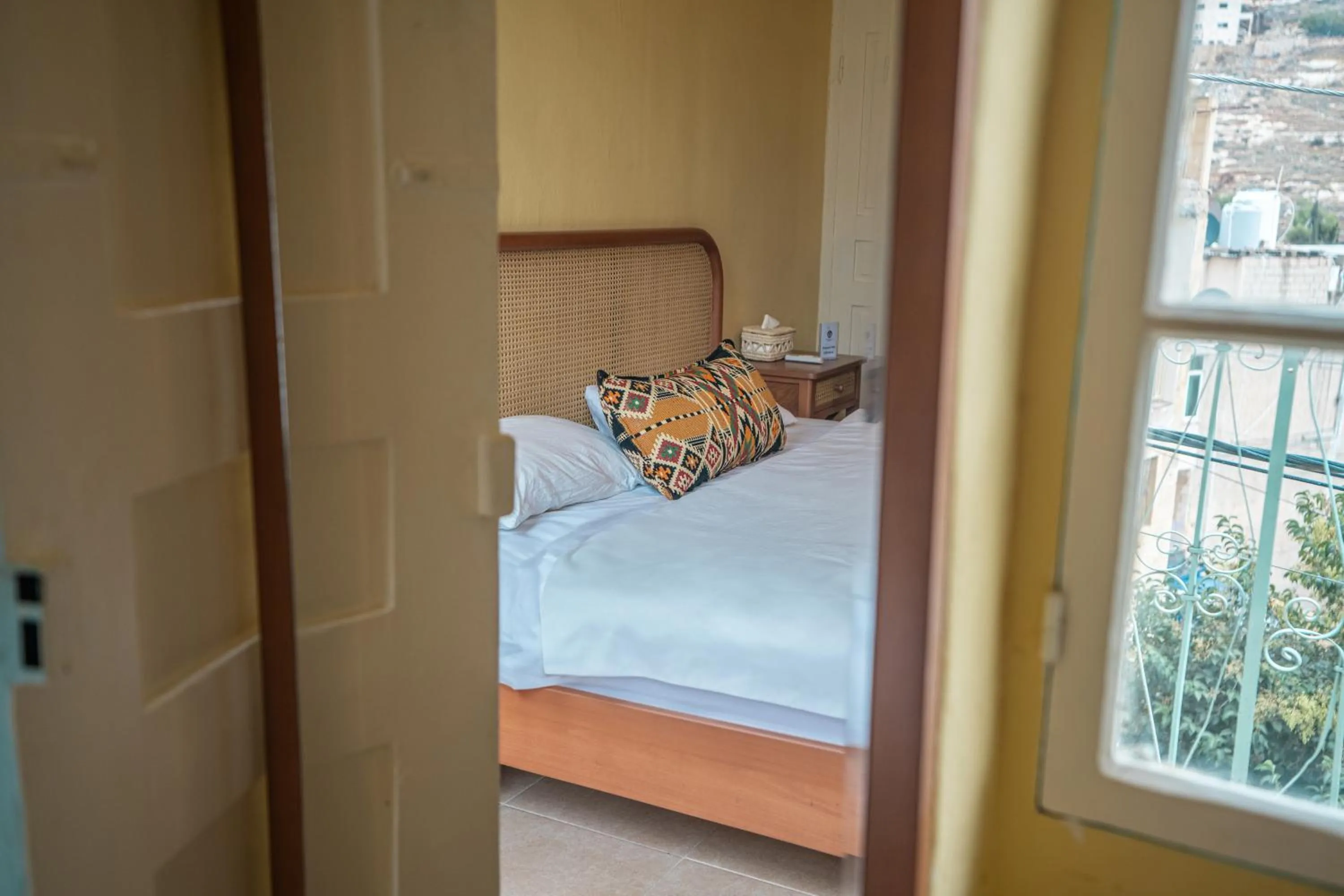 Bedroom, Bed in Jordan Heritage Madhafa