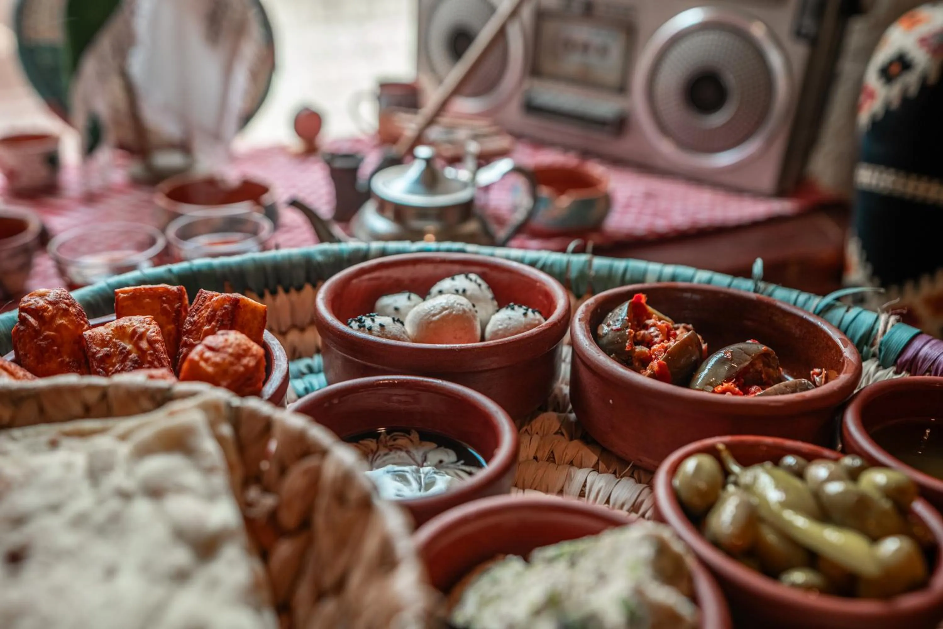 Food in Jordan Heritage Madhafa