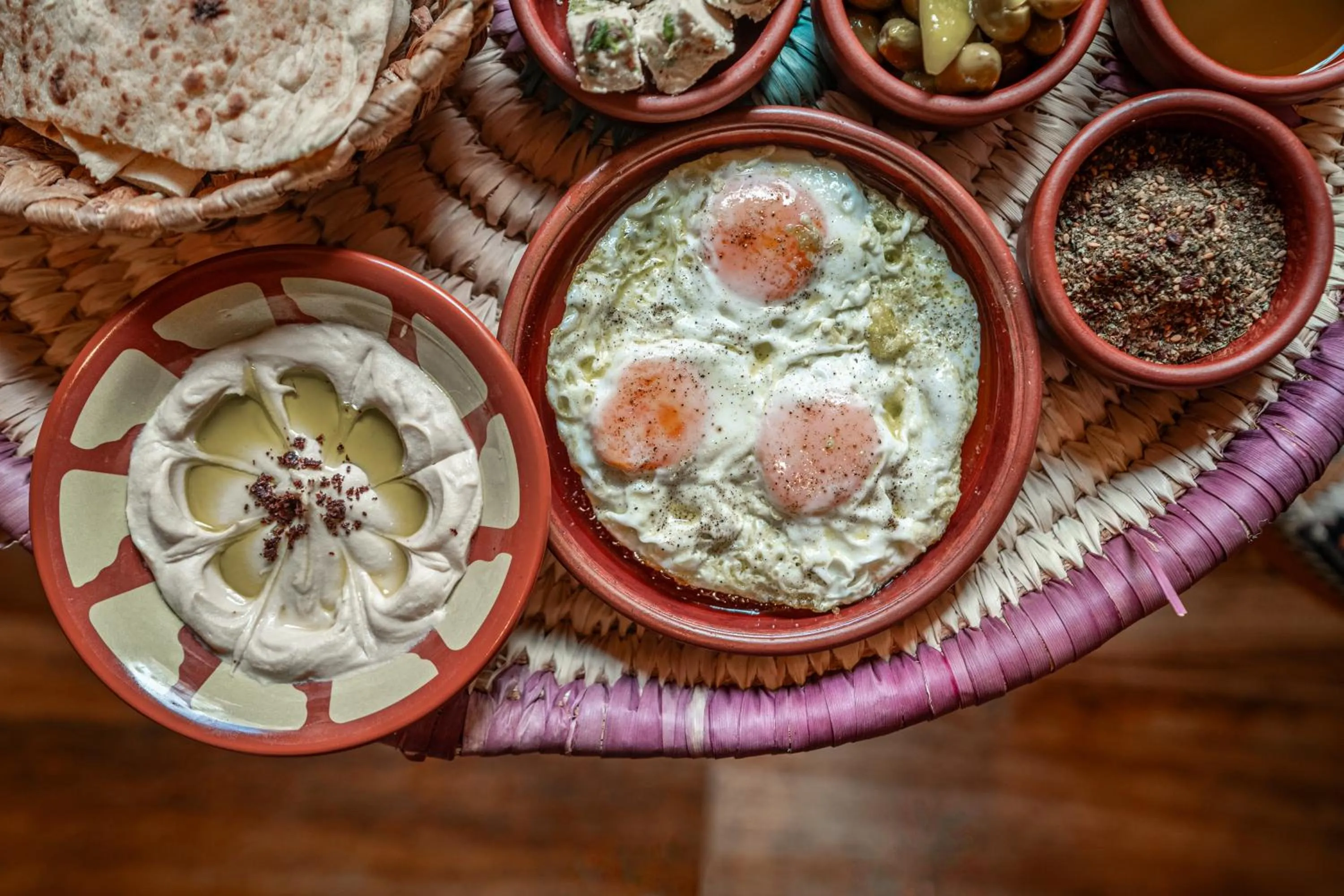 Breakfast in Jordan Heritage Madhafa
