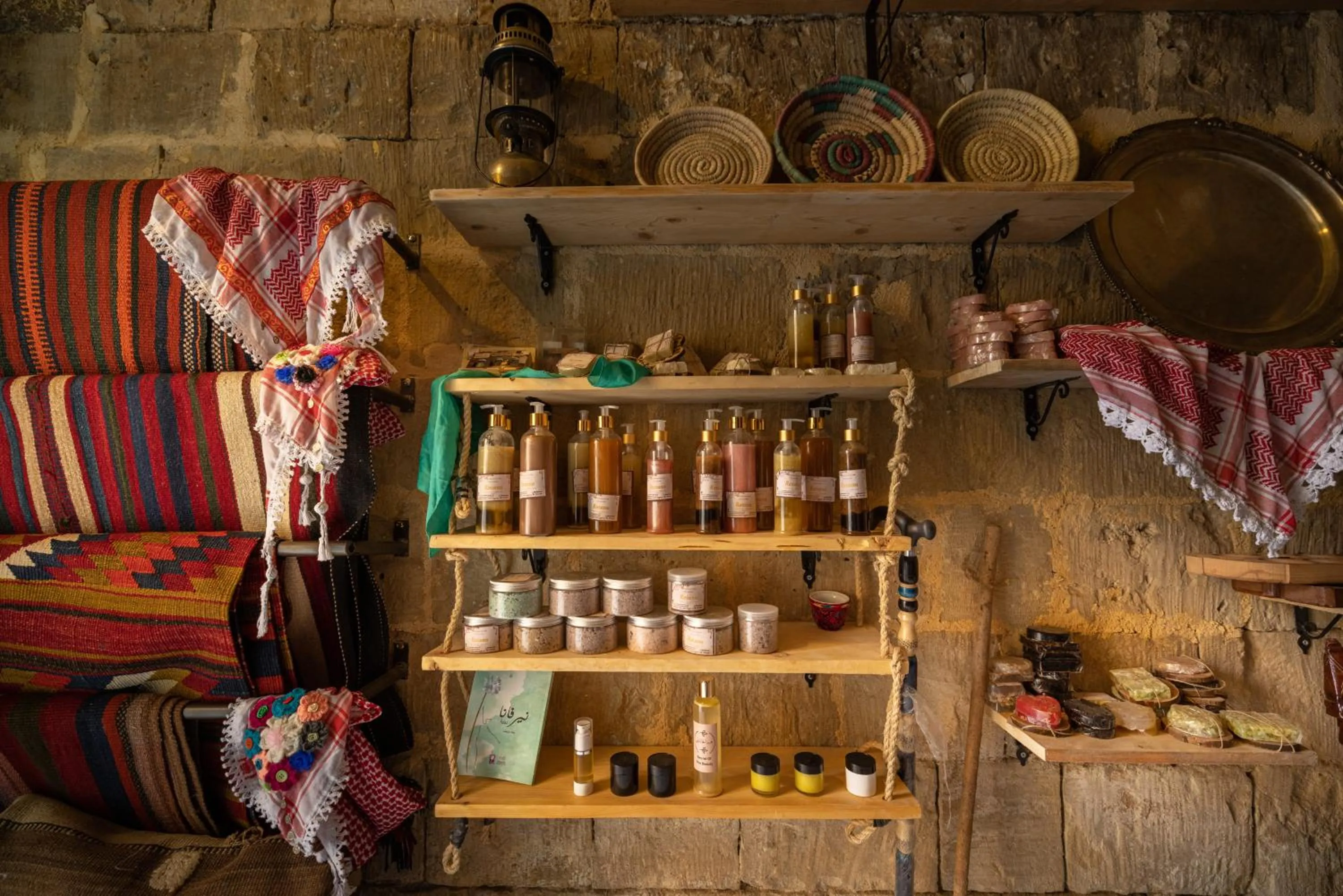 Shopping Area in Jordan Heritage Madhafa