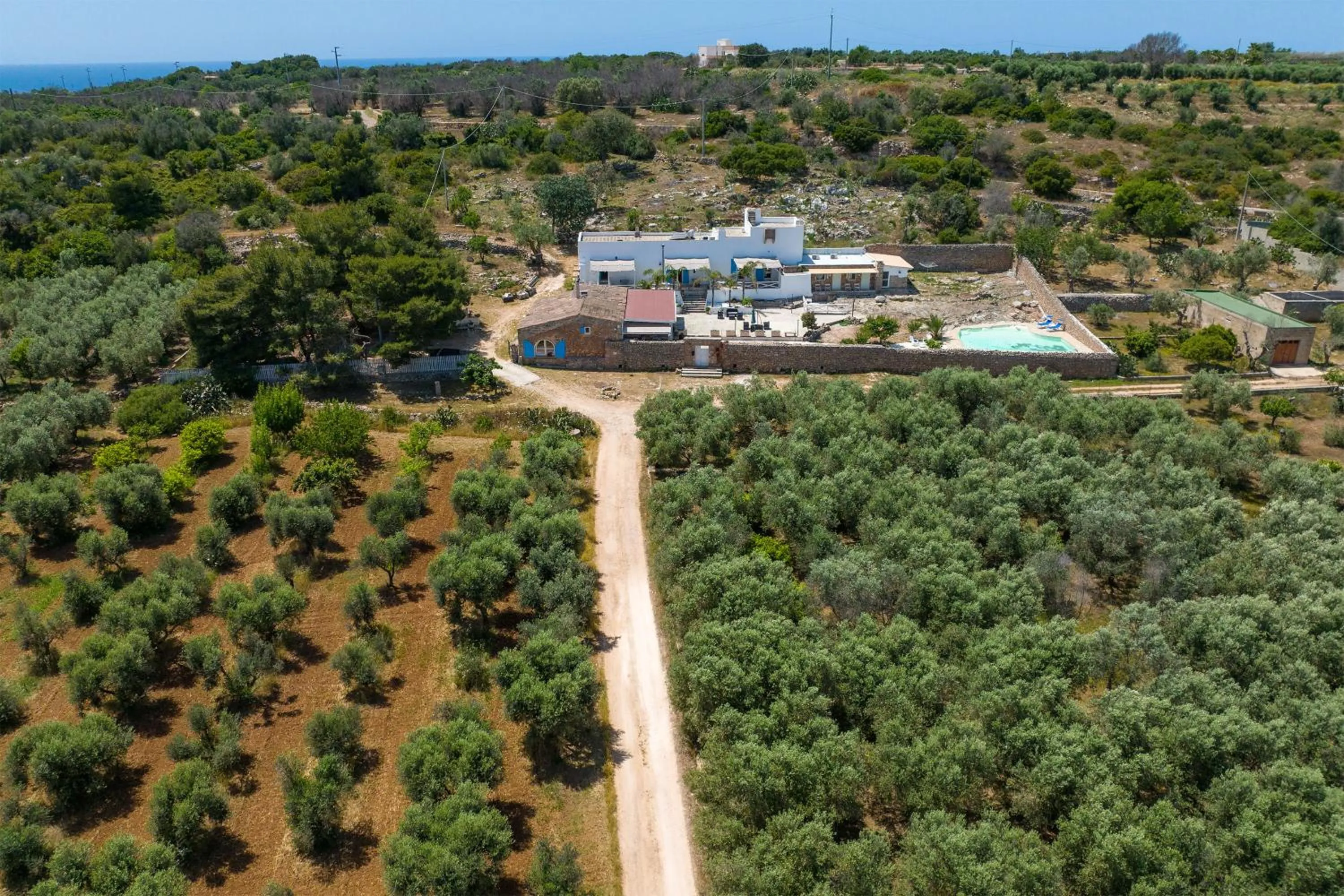 Bird's eye view in Masseria del Ninfeo