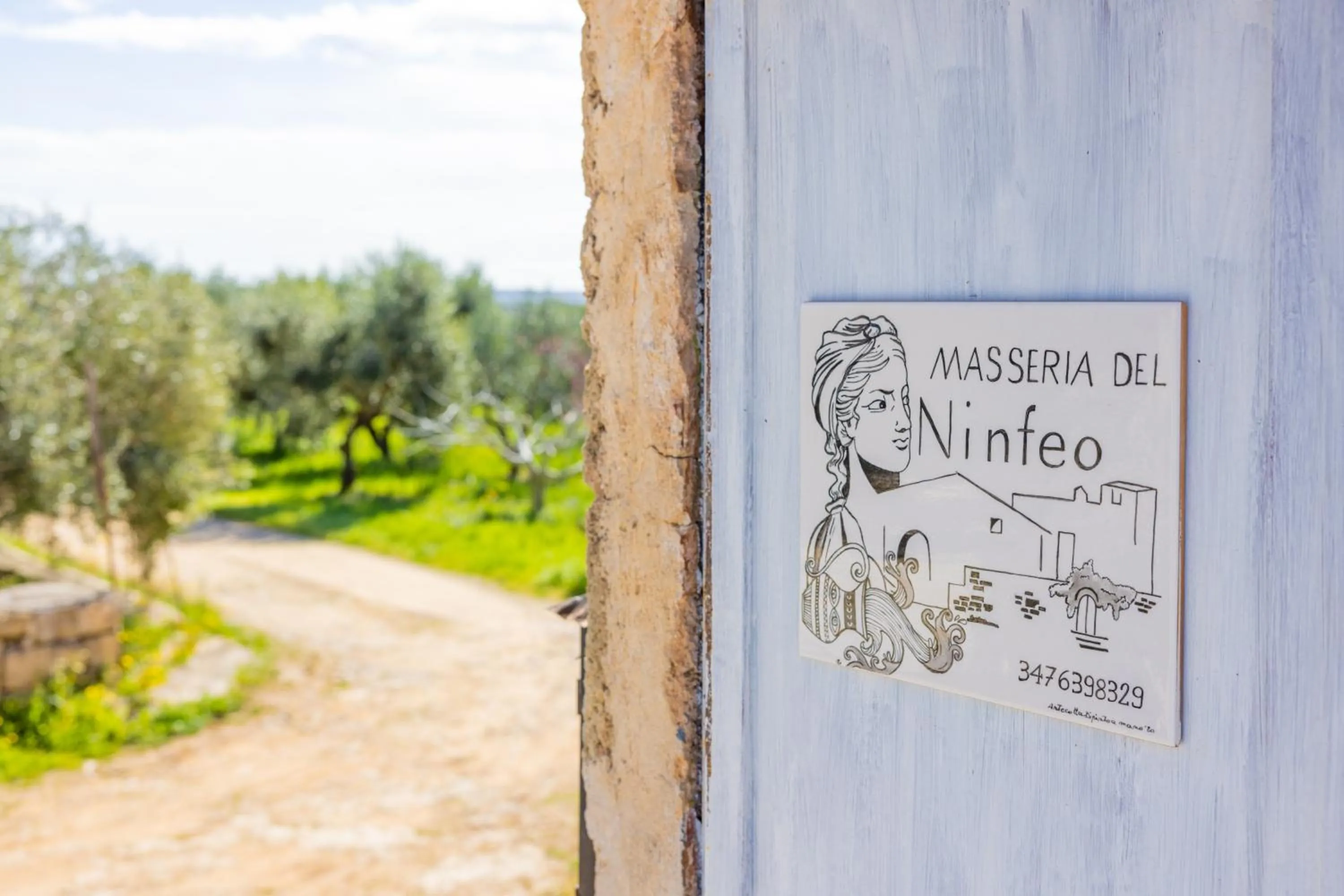 Property logo or sign in Masseria del Ninfeo
