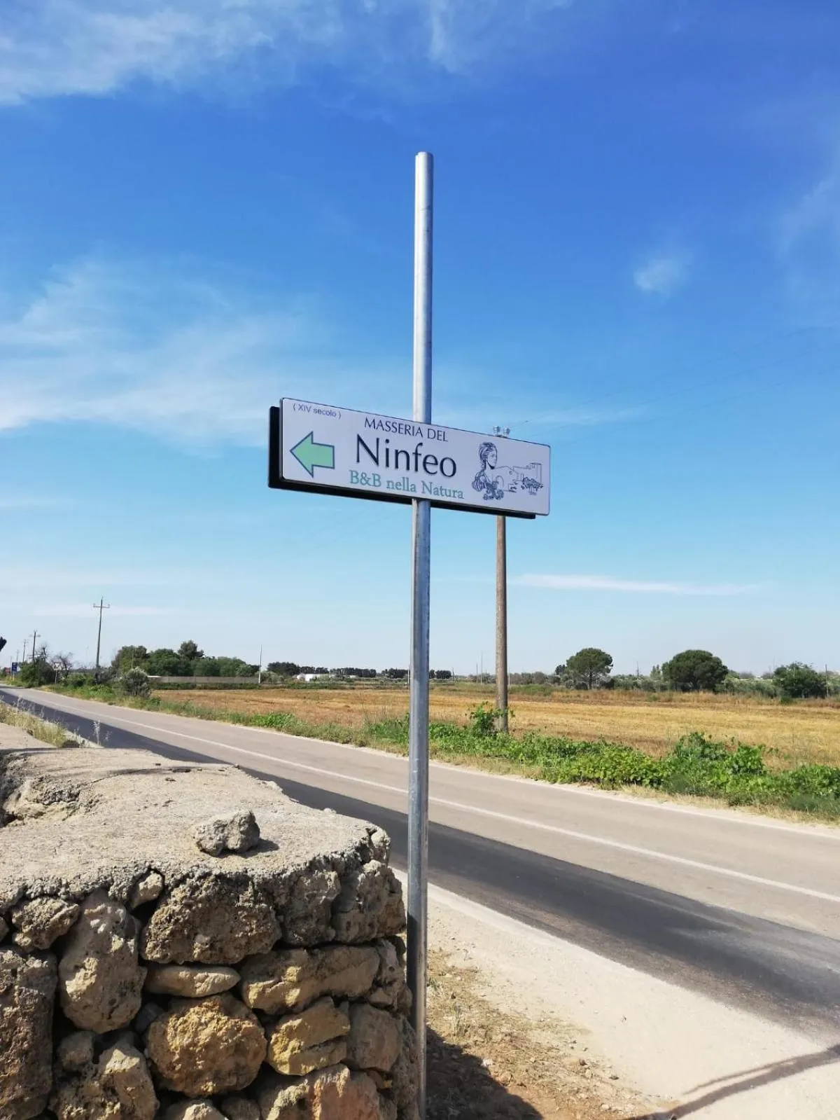 Property logo or sign in Masseria del Ninfeo