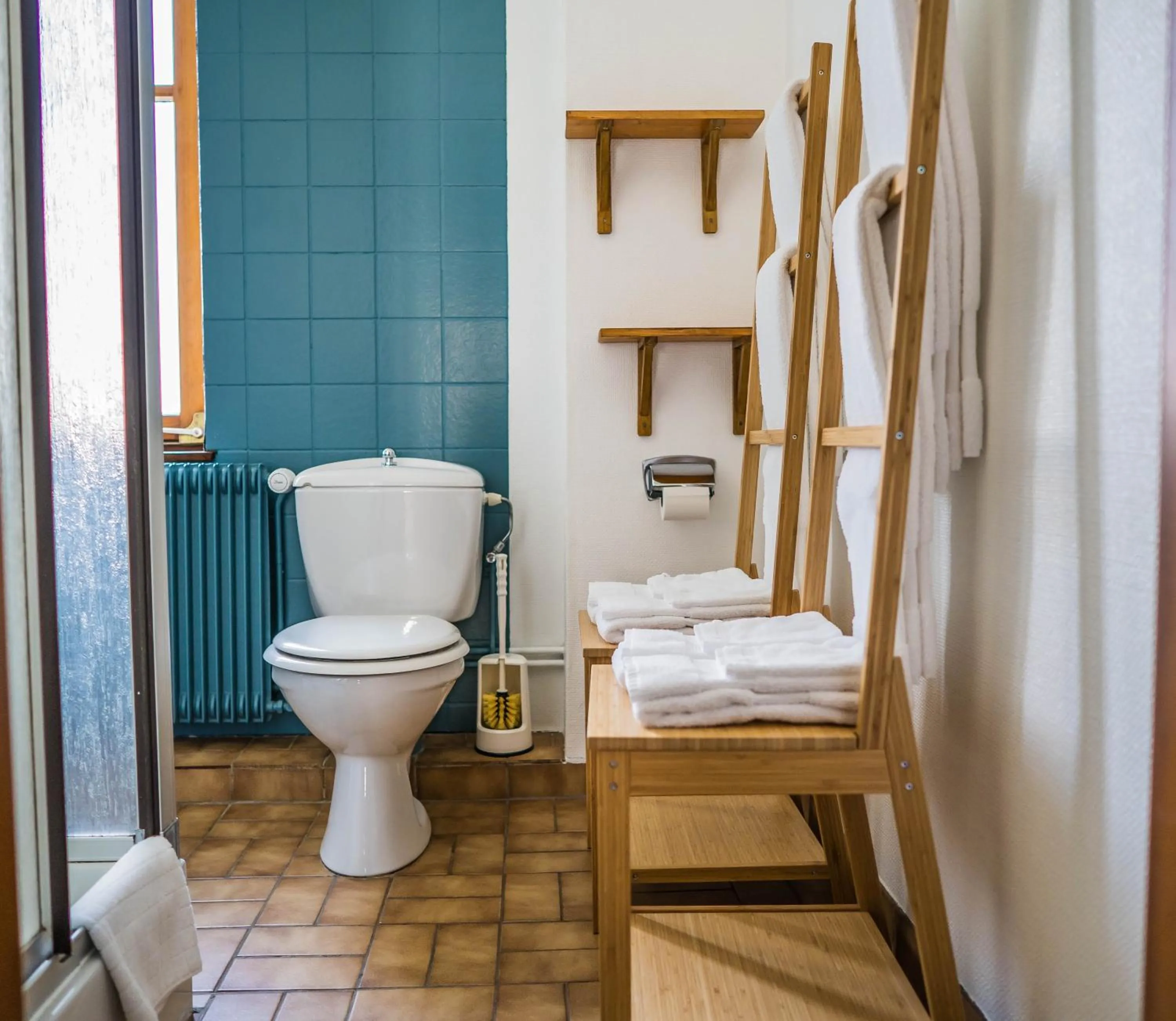 Bathroom in Hôtel Au Vieux Moulin