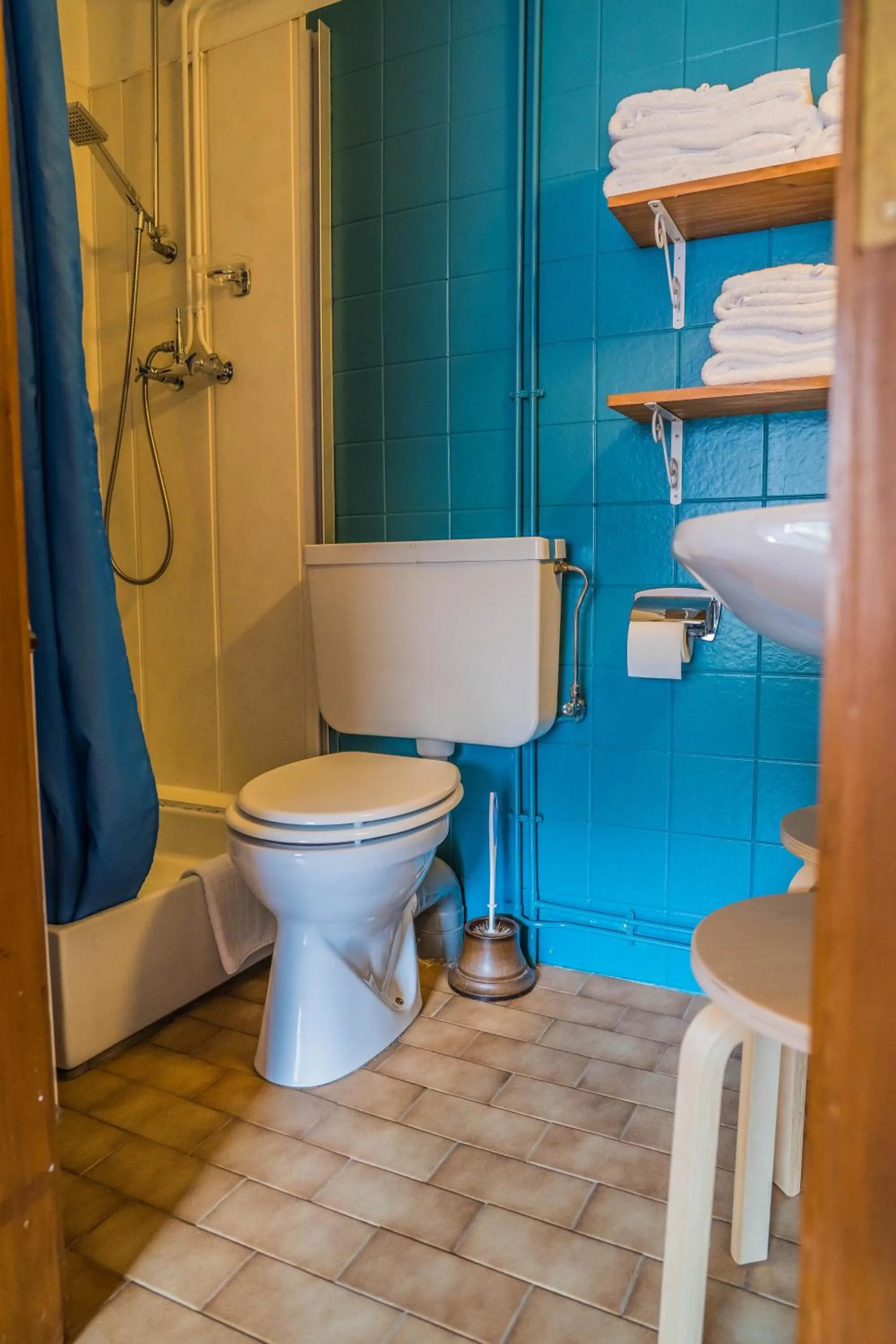 Bathroom in Hôtel Au Vieux Moulin