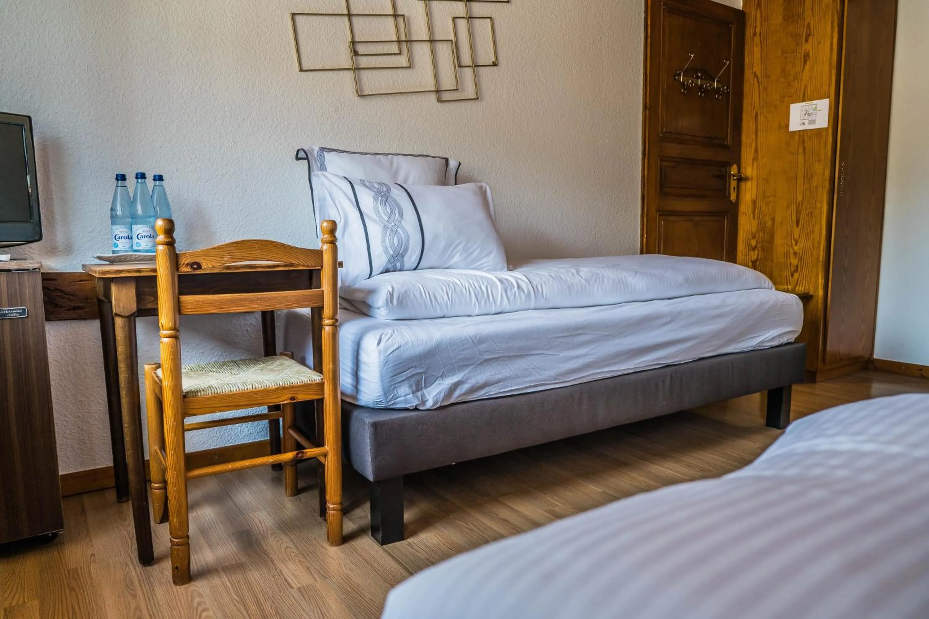 Bed in Hôtel Au Vieux Moulin