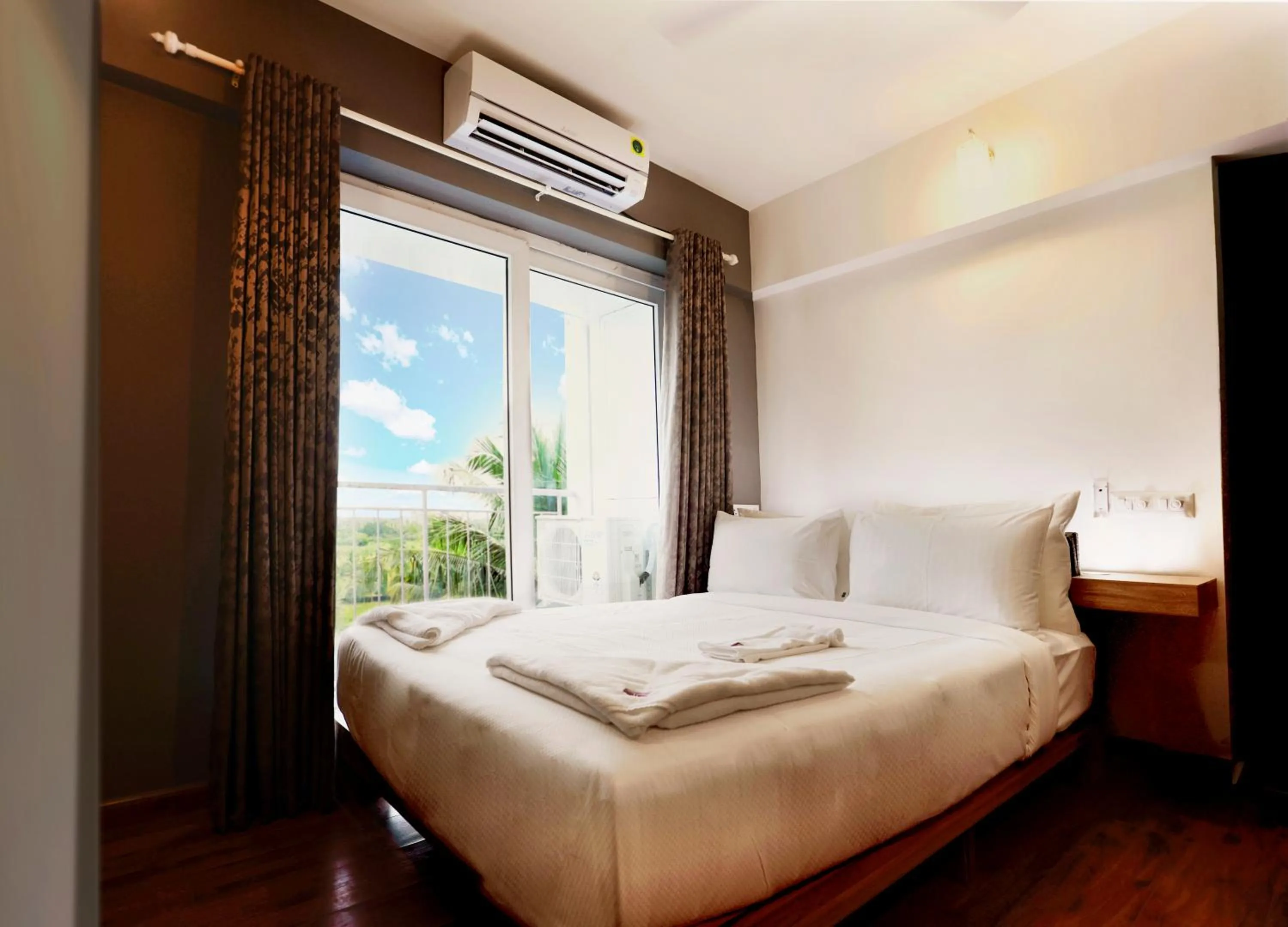 Bedroom, Bed in Transit Suites by GrandWest