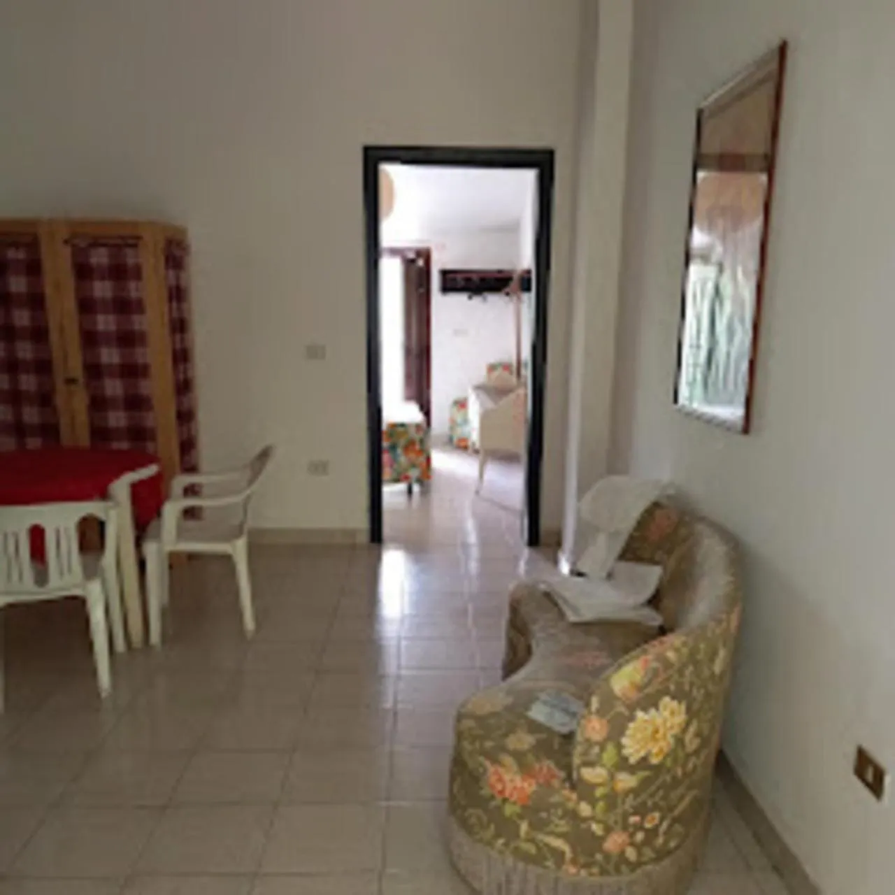 Seating area in La casa nel bosco