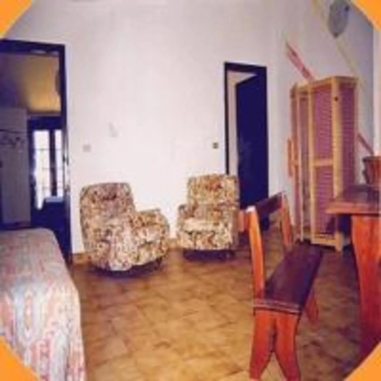 Living room in La casa nel bosco