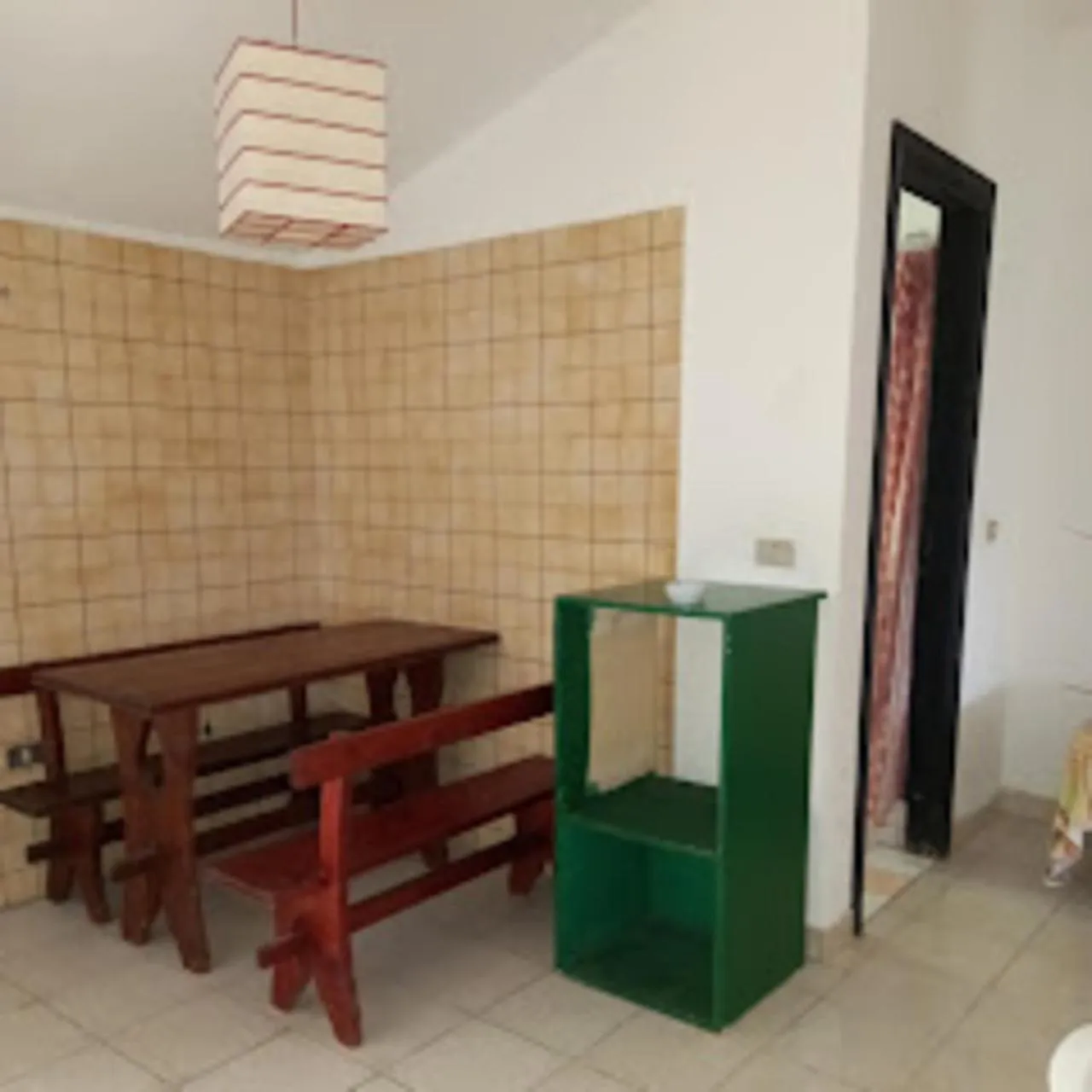 Seating area in La casa nel bosco