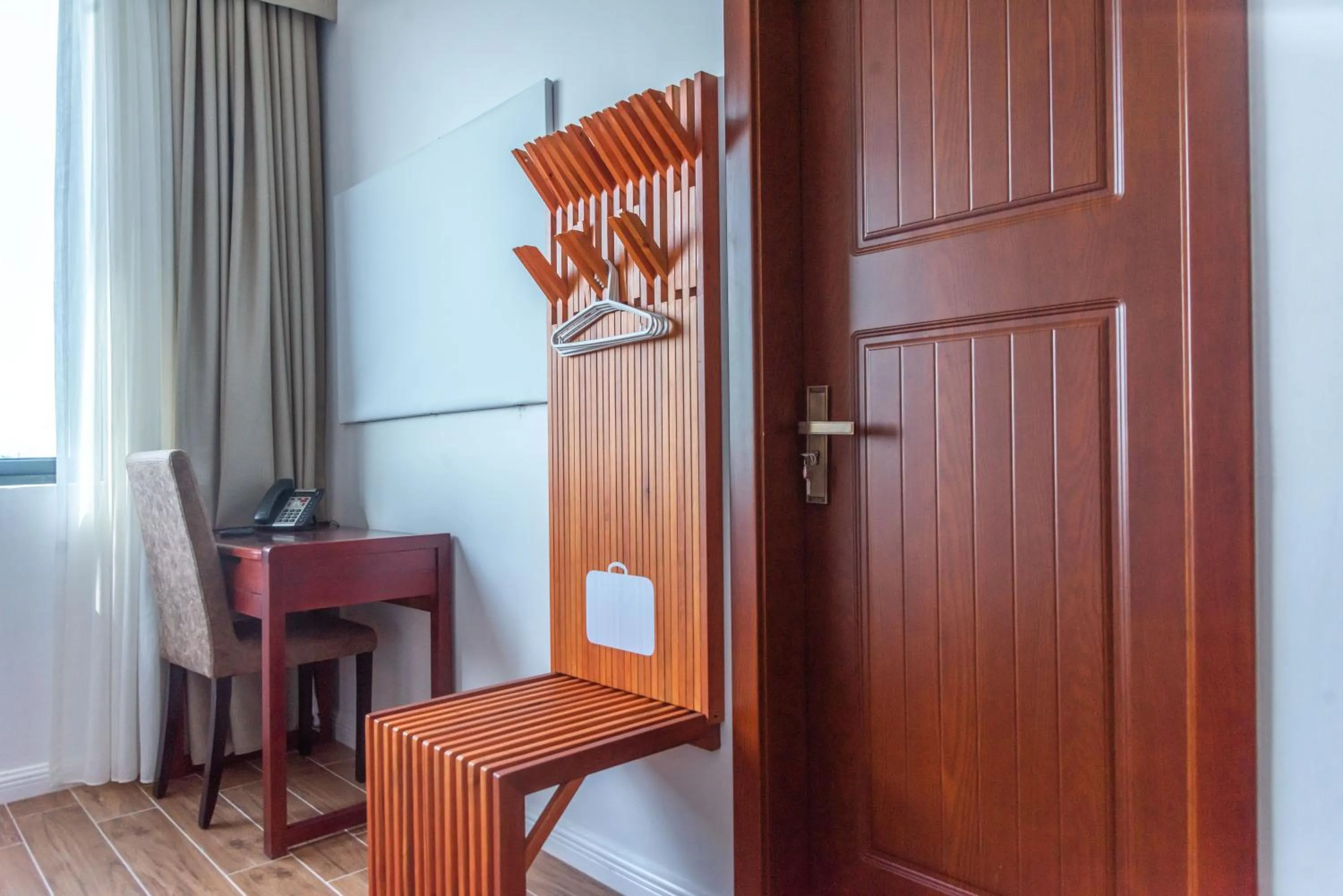 Seating area in Pauraque Soho Hotel