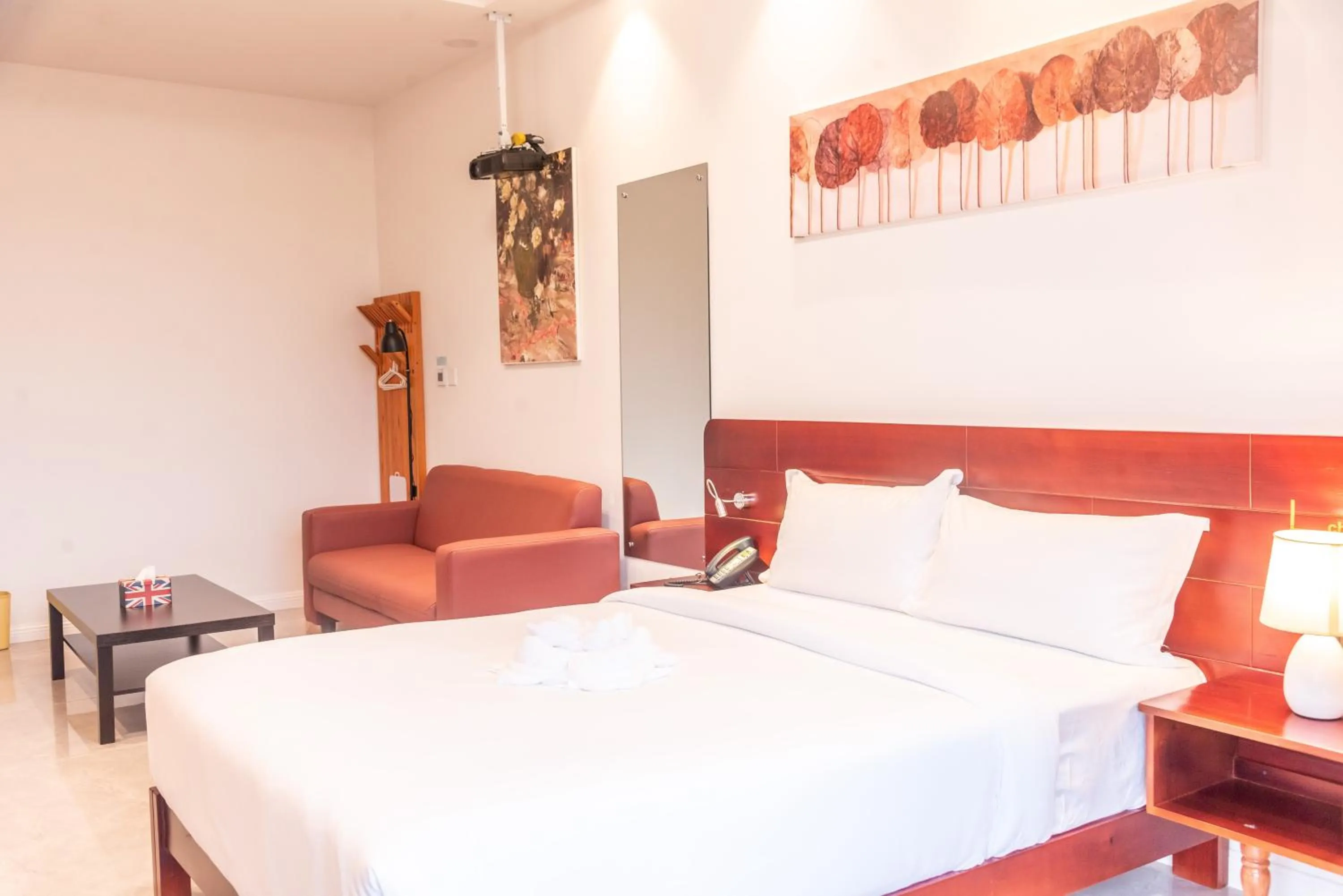 Bedroom in Pauraque Soho Hotel