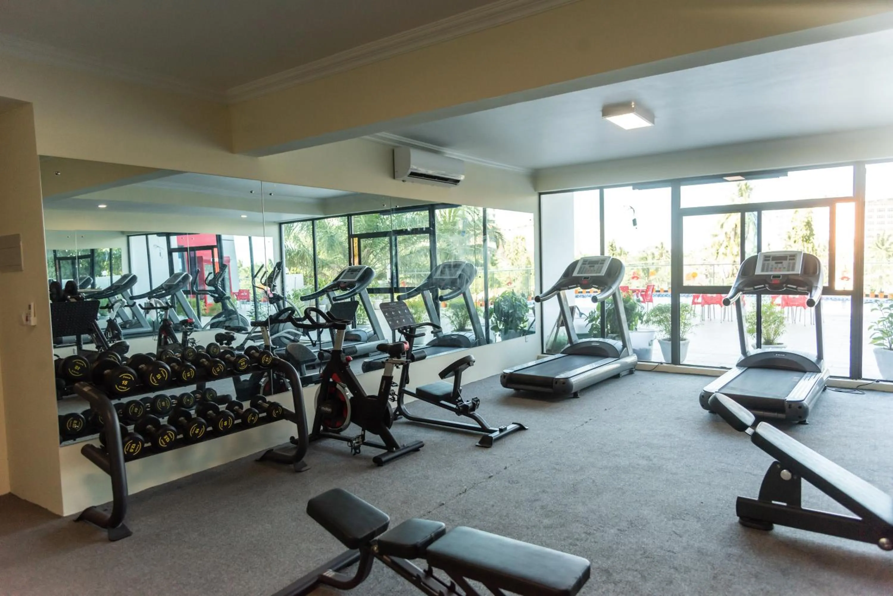 Fitness centre/facilities in Pauraque Soho Hotel
